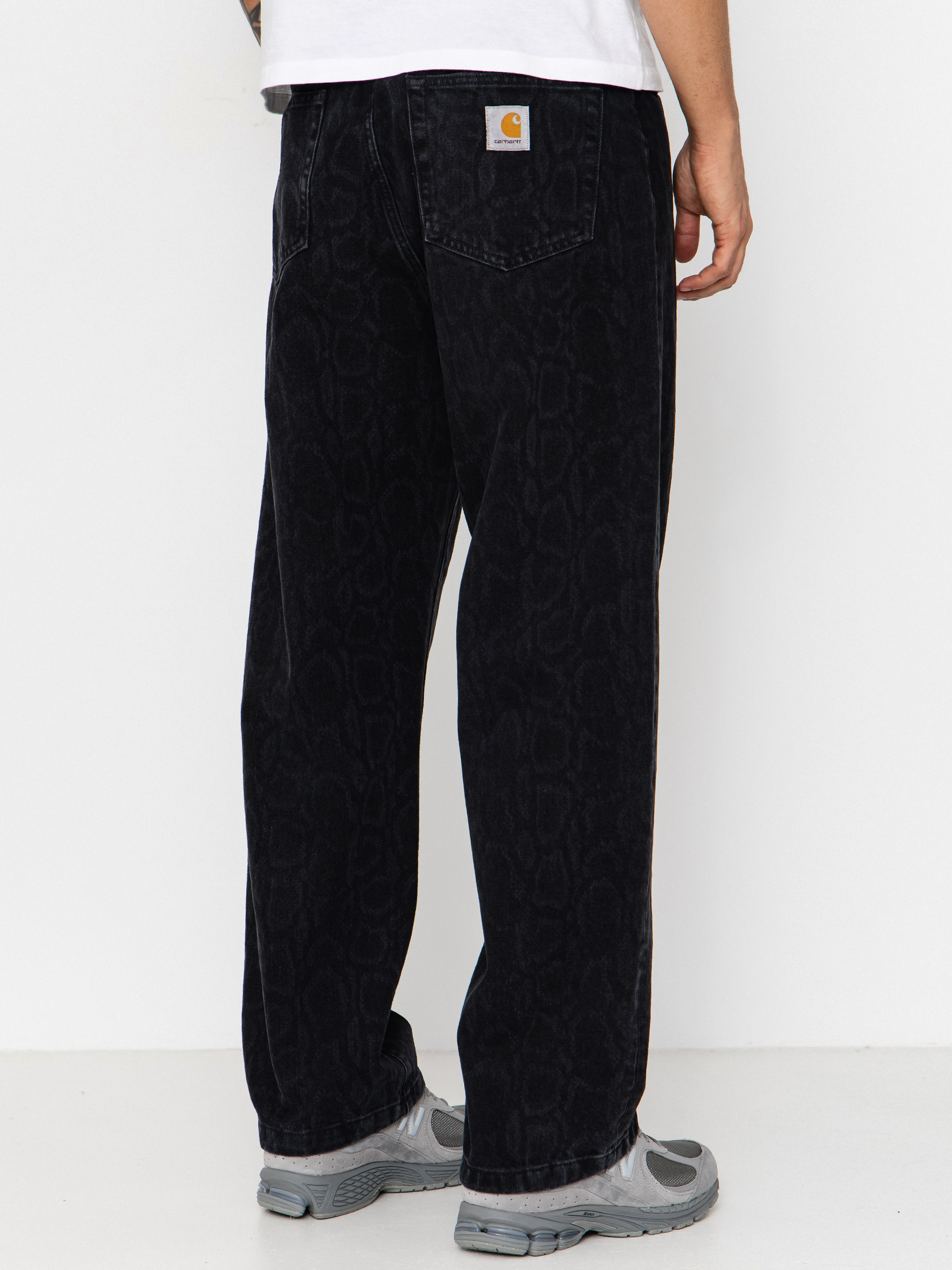 Панталони Carhartt WIP Snake Landon (snake camo/black)