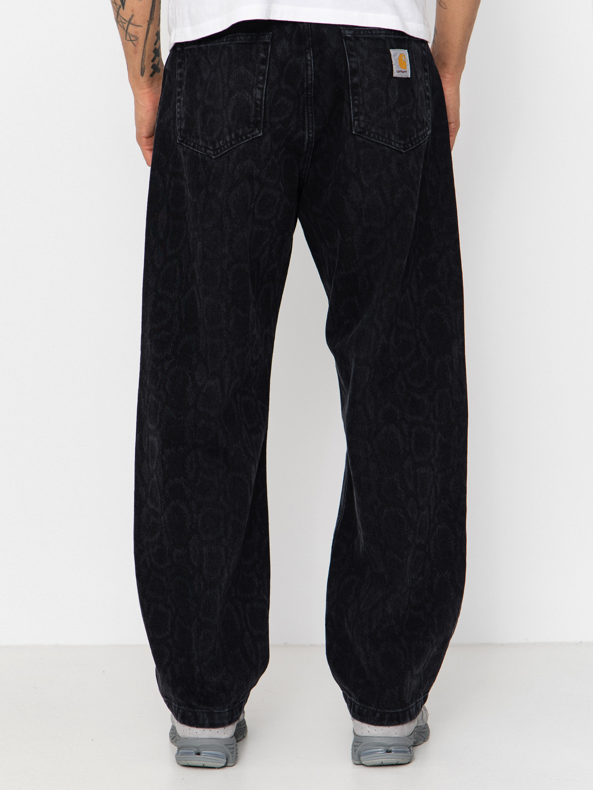 Панталони Carhartt WIP Snake Landon (snake camo/black)