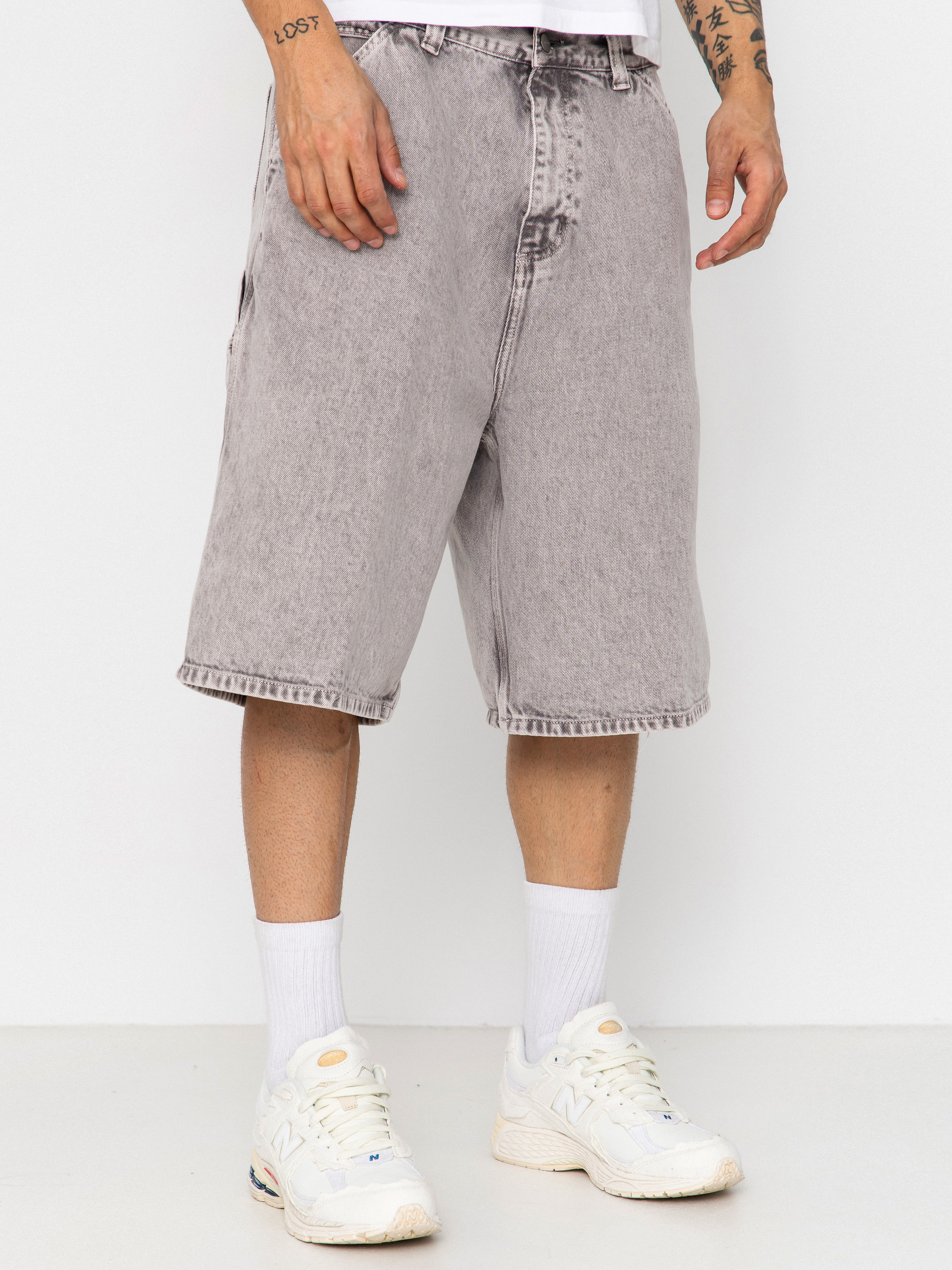 Къси панталони Carhartt WIP OG Single Knee (shale chalk wash)