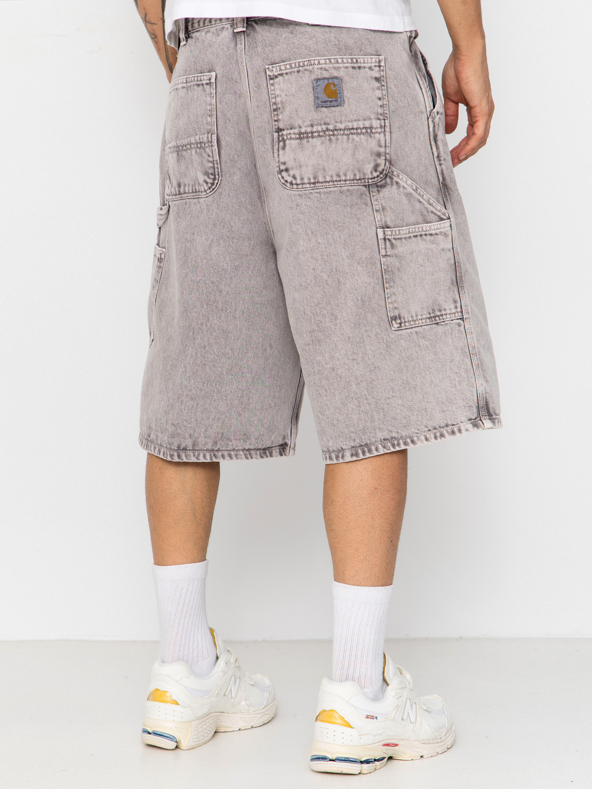 Къси панталони Carhartt WIP OG Single Knee (shale chalk wash)