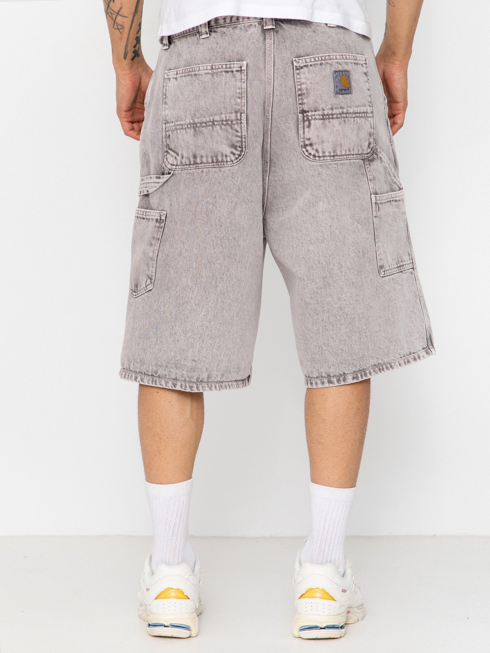 Къси панталони Carhartt WIP OG Single Knee (shale chalk wash)