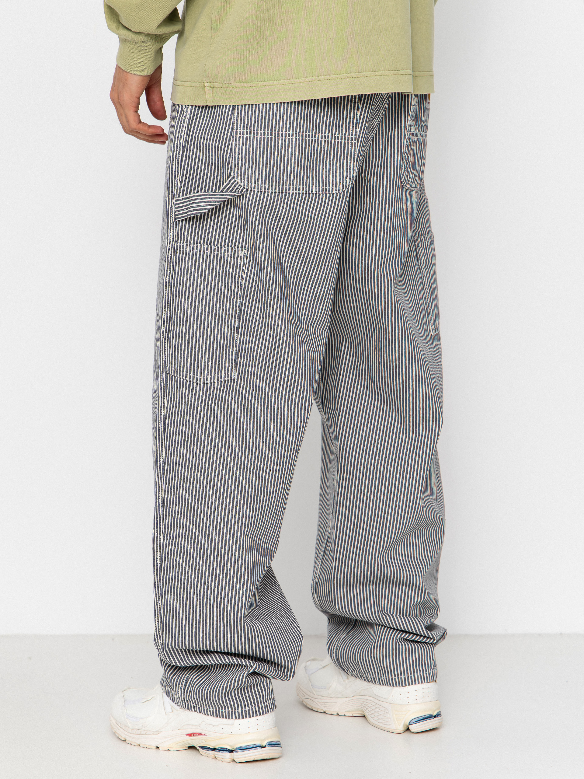 Панталони Carhartt WIP Mercer Single Knee (mercer stripe/graphite/wax)