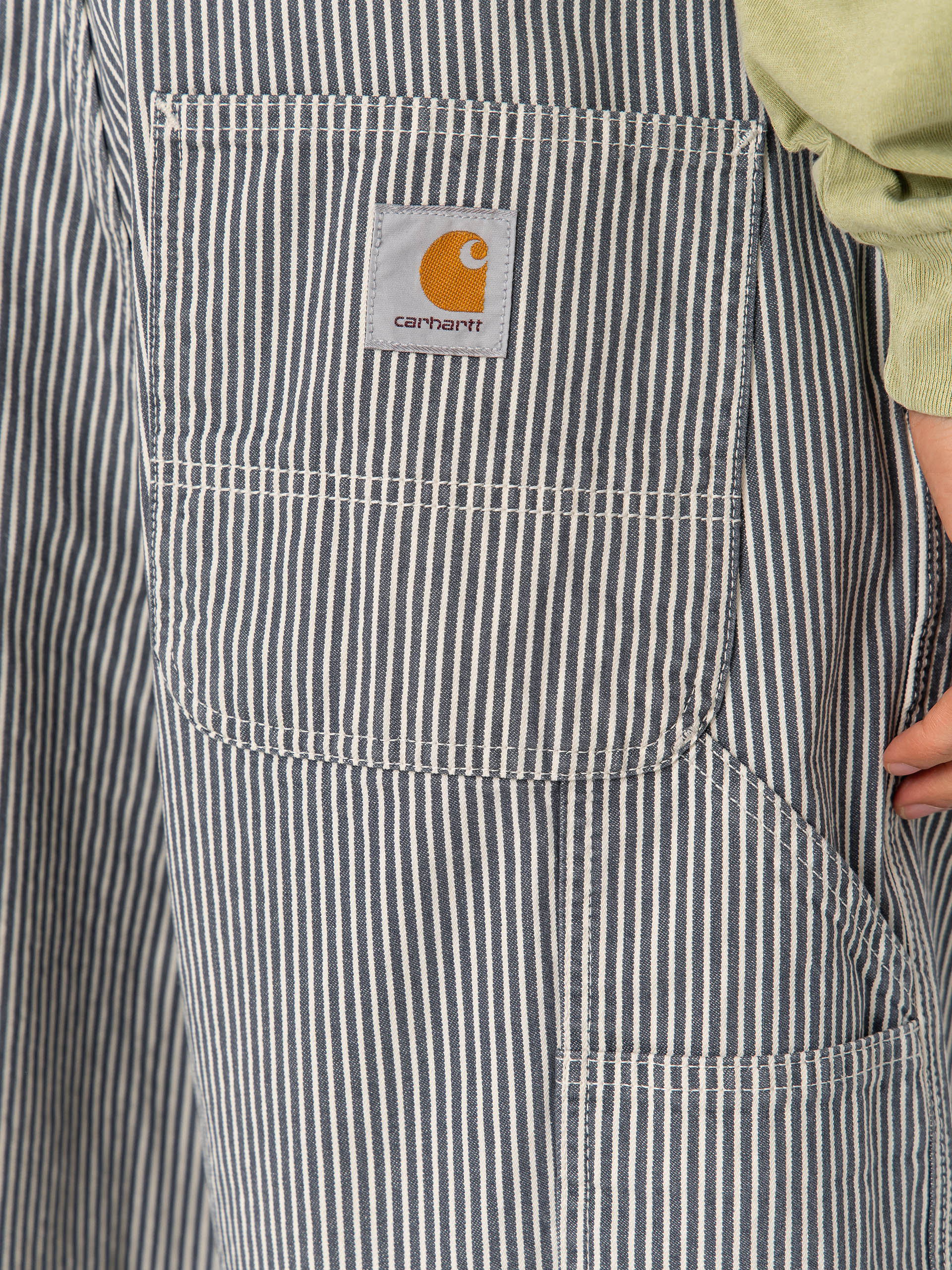 Панталони Carhartt WIP Mercer Single Knee (mercer stripe/graphite/wax)