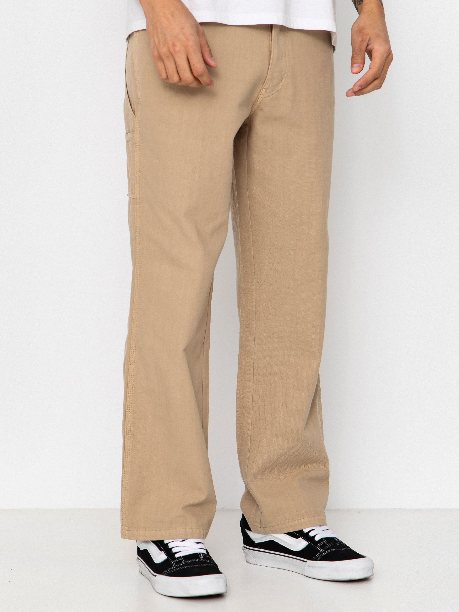Панталони Deus Ex Machina Big Fella Chambray (safari)