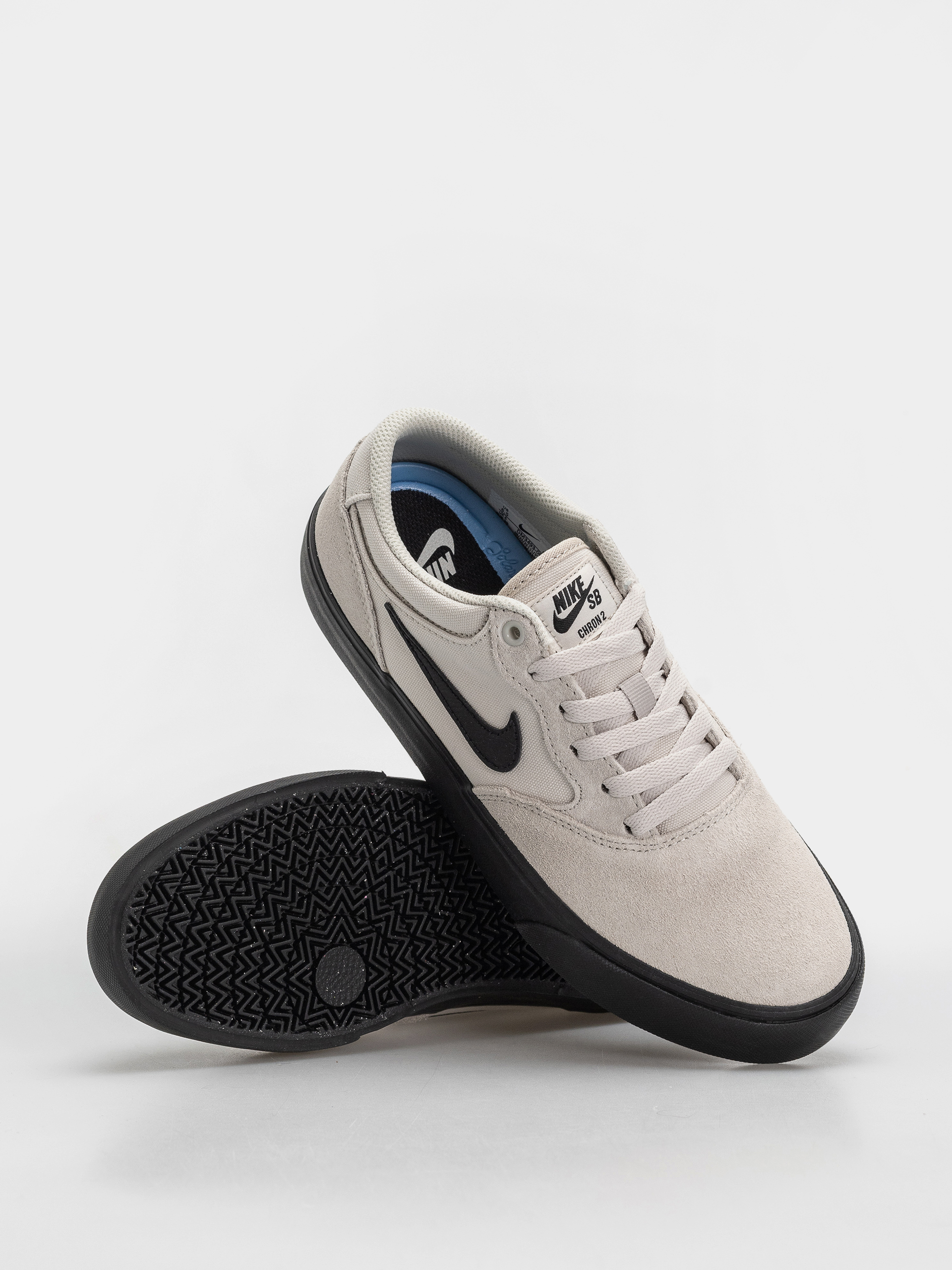 Обувки Nike SB Chron 2 (light bone/black/light bone/black)