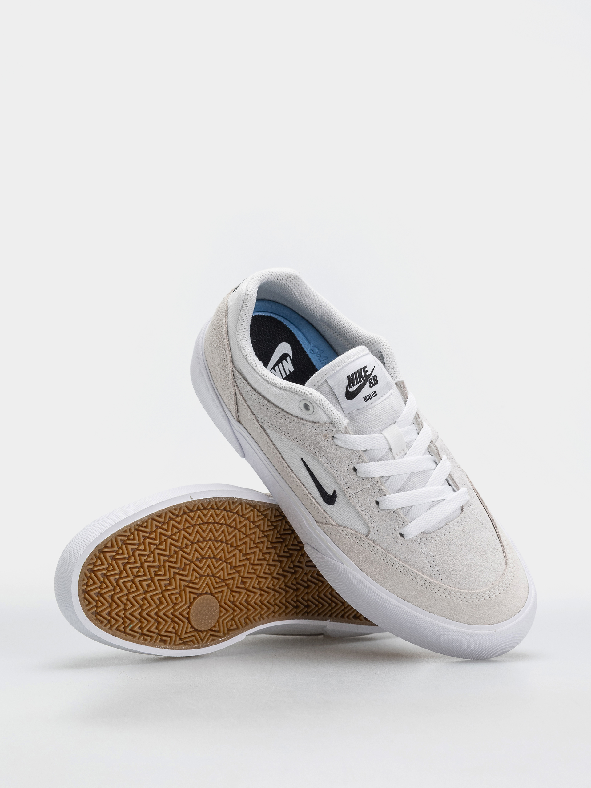 Обувки Nike SB Malor (white/black/summit white/gum light brown)