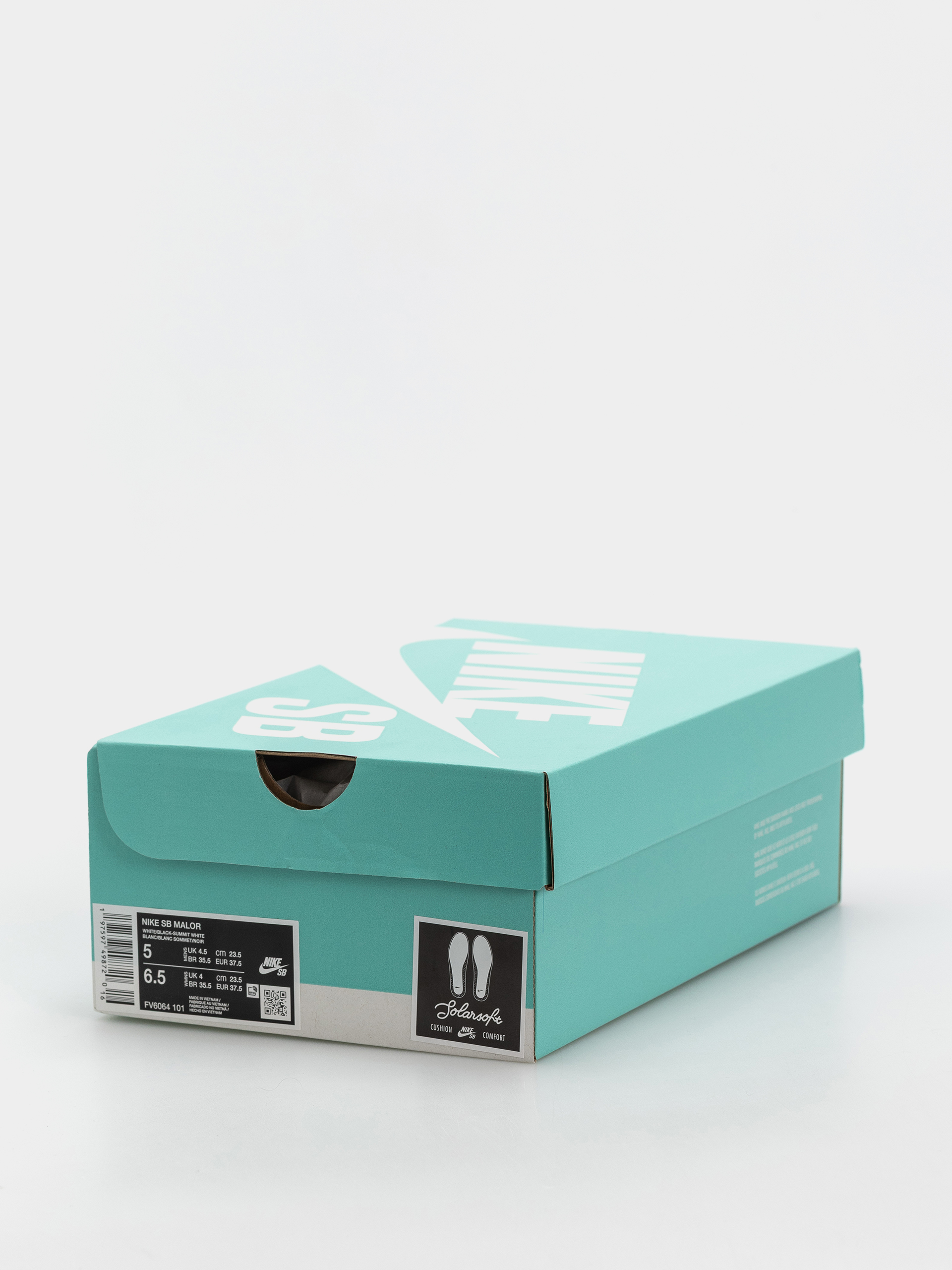 Обувки Nike SB Malor (white/black/summit white/gum light brown)
