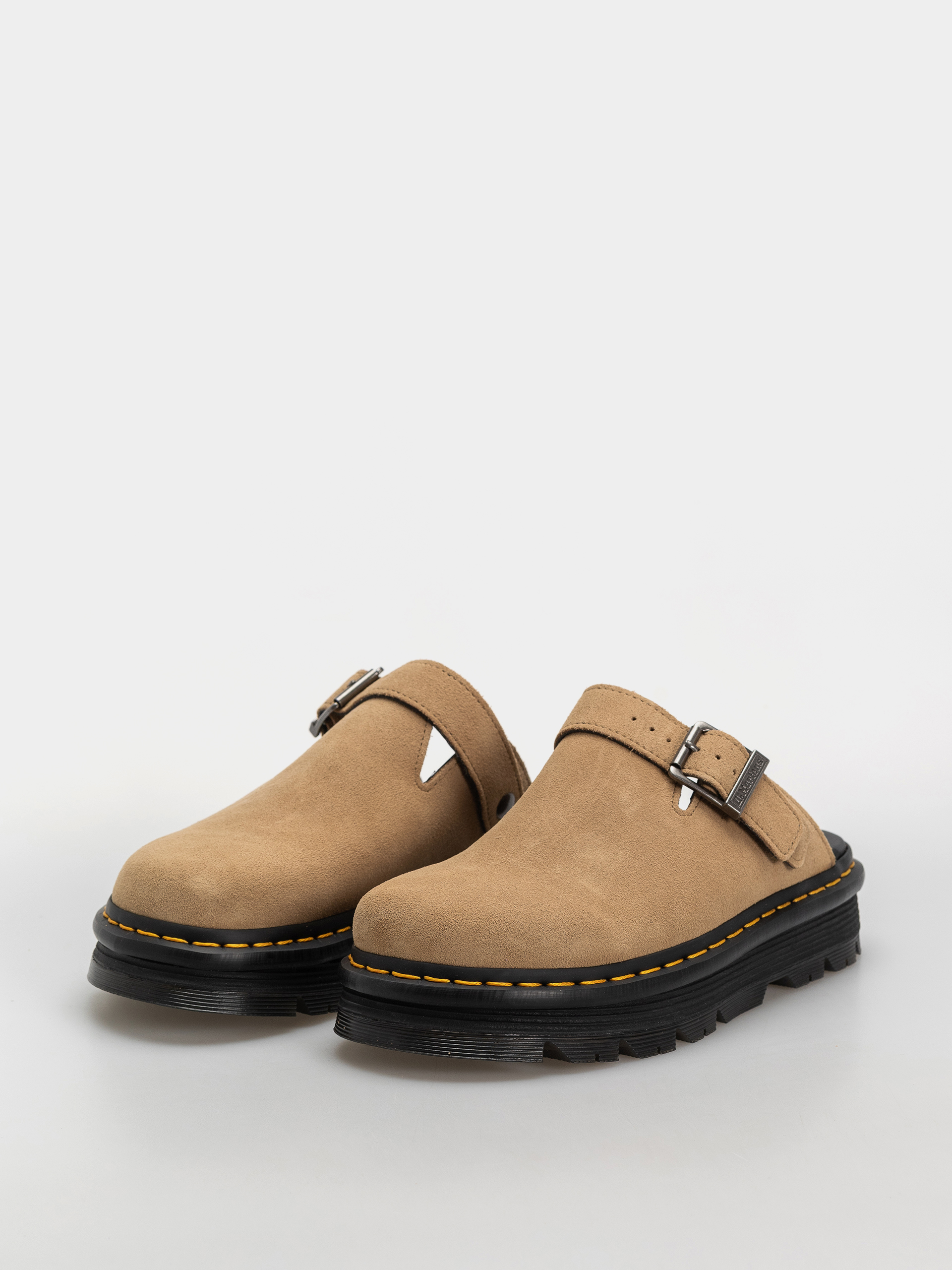 Обувки Dr. Martens ZebZag Mule (savannah tan suede)