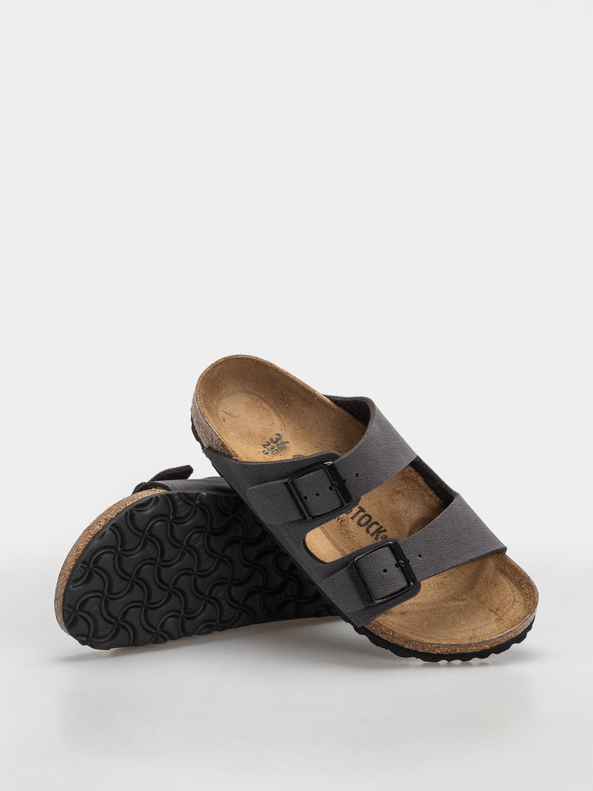 Чехли Birkenstock Arizona Birkibuc Narrow (velvet gray/black)