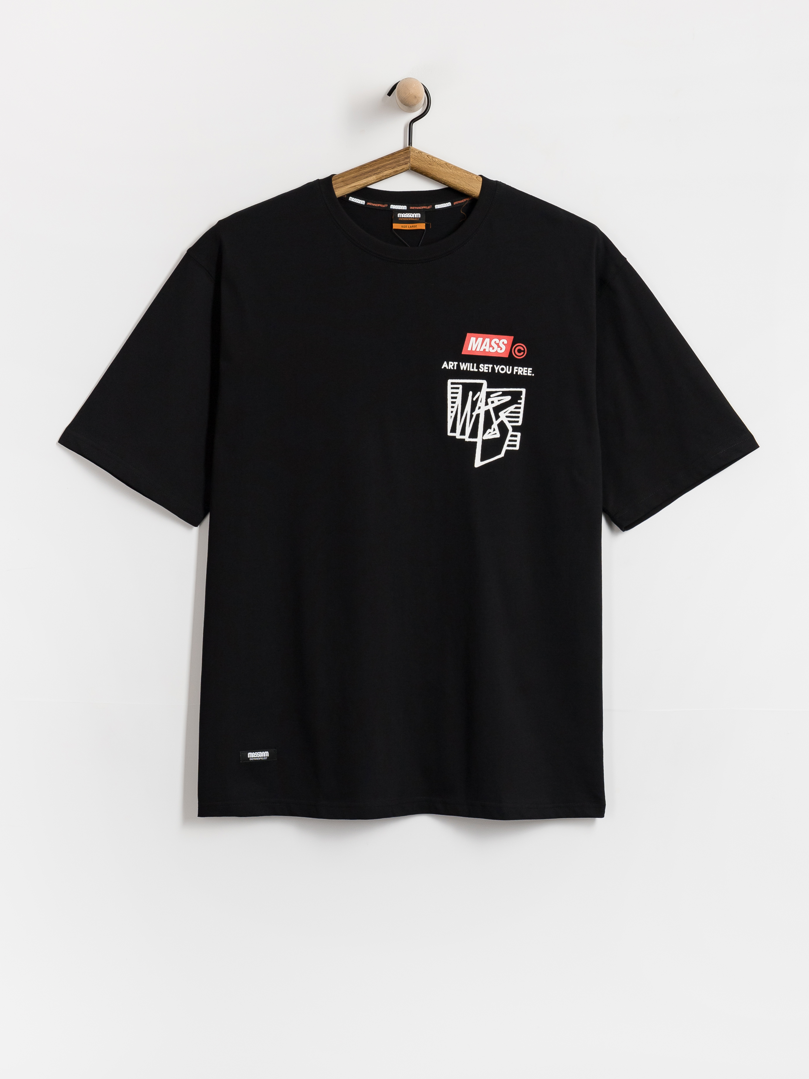 Тениска MassDnm Pablo (black)