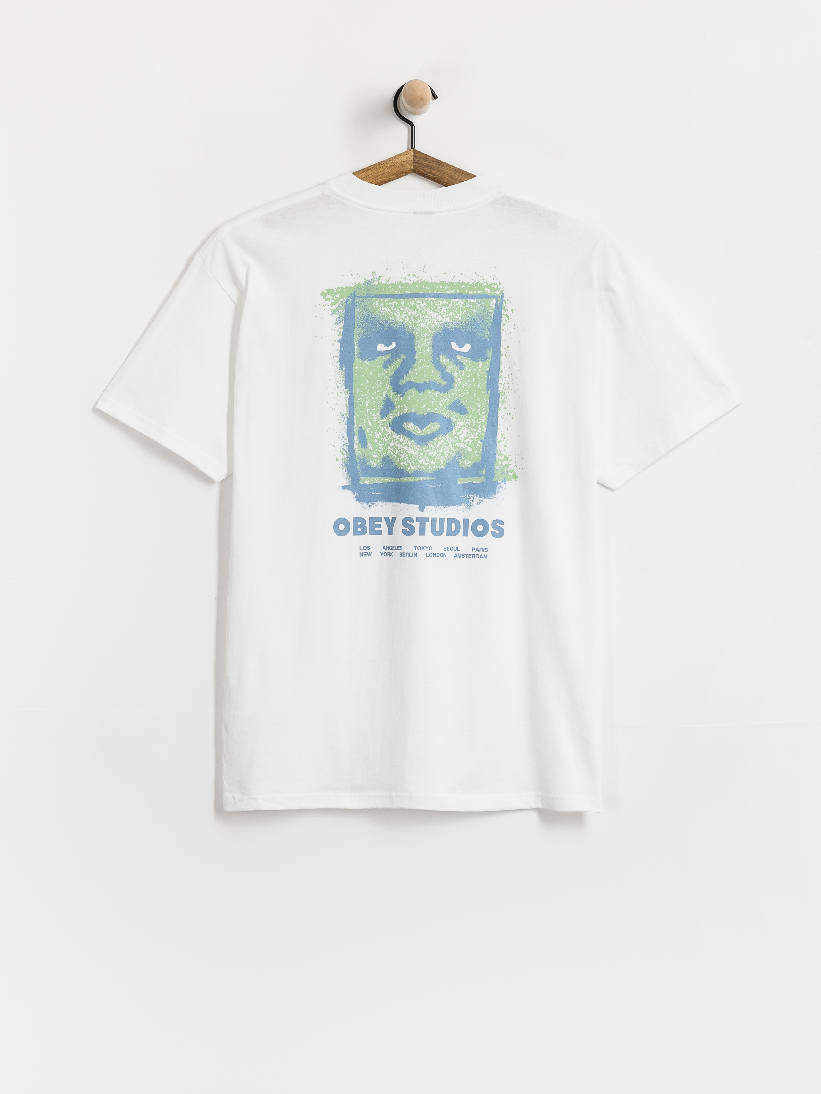 Тениска OBEY Chalky Icon (white)