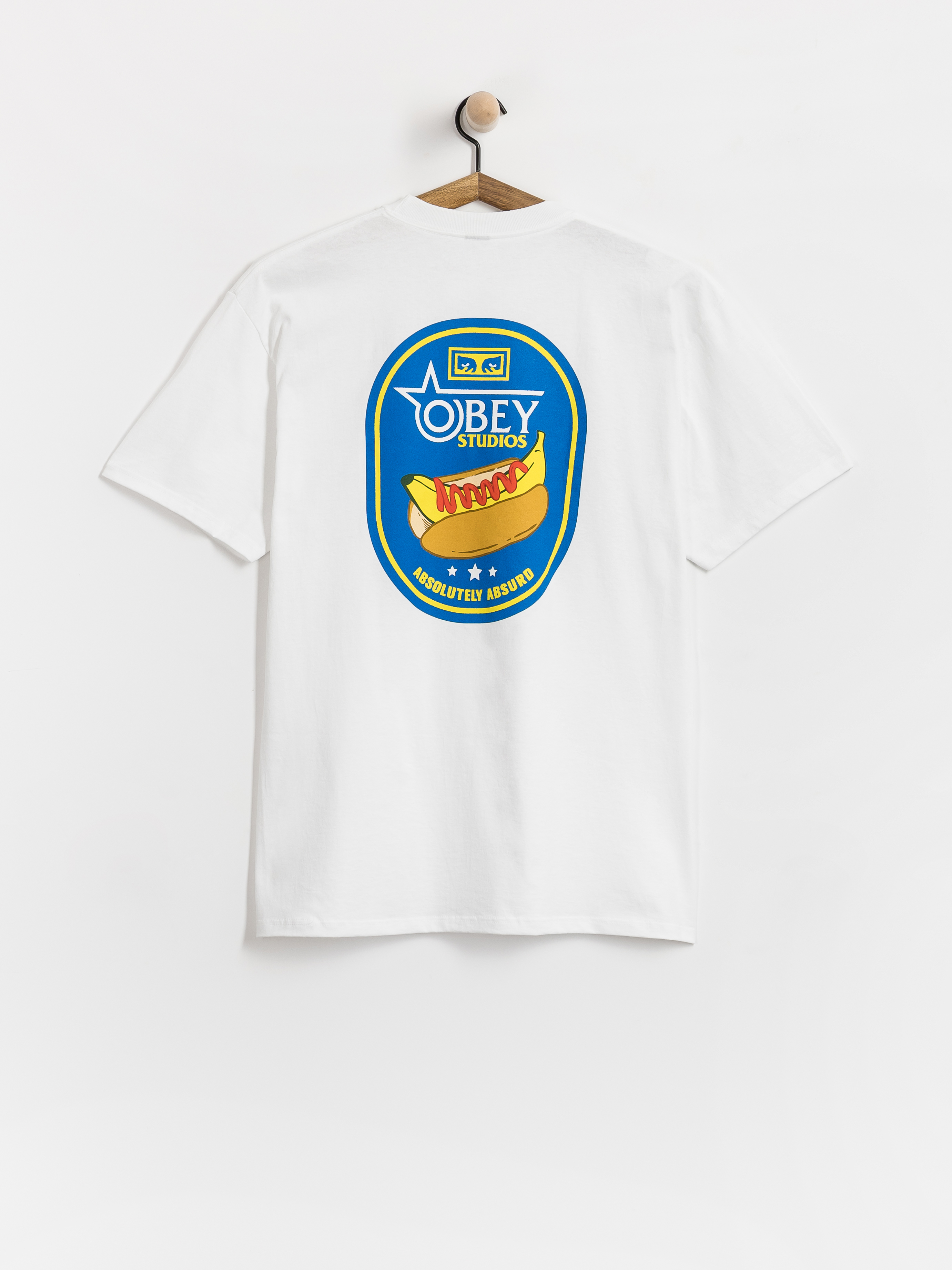 Тениска OBEY Absolutely Absurd (white)