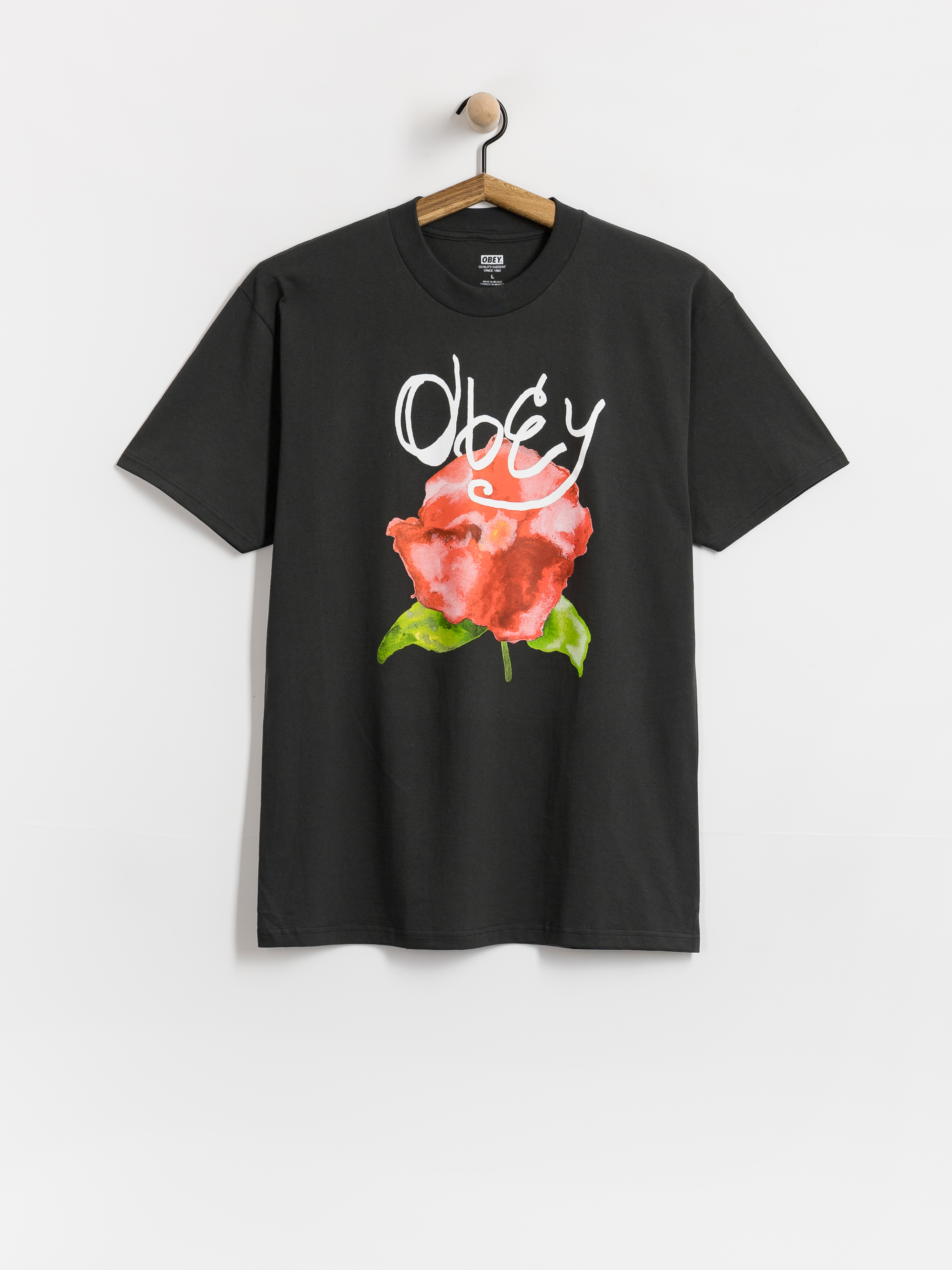 u0422u0435u043du0438u0441u043au0430 OBEY Watercolor Poppy (vintage black)