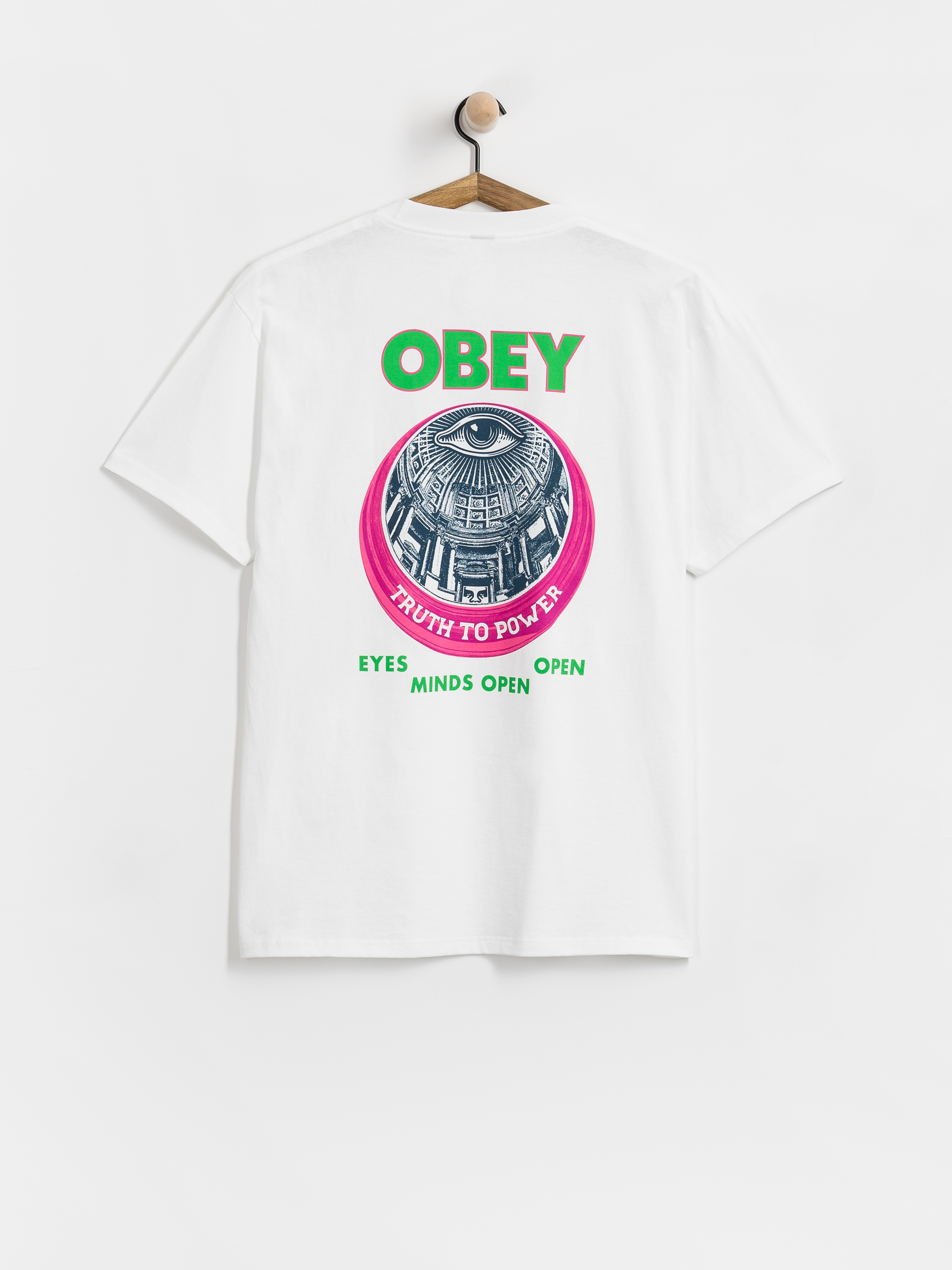 Тениска OBEY Truth To Power (white)