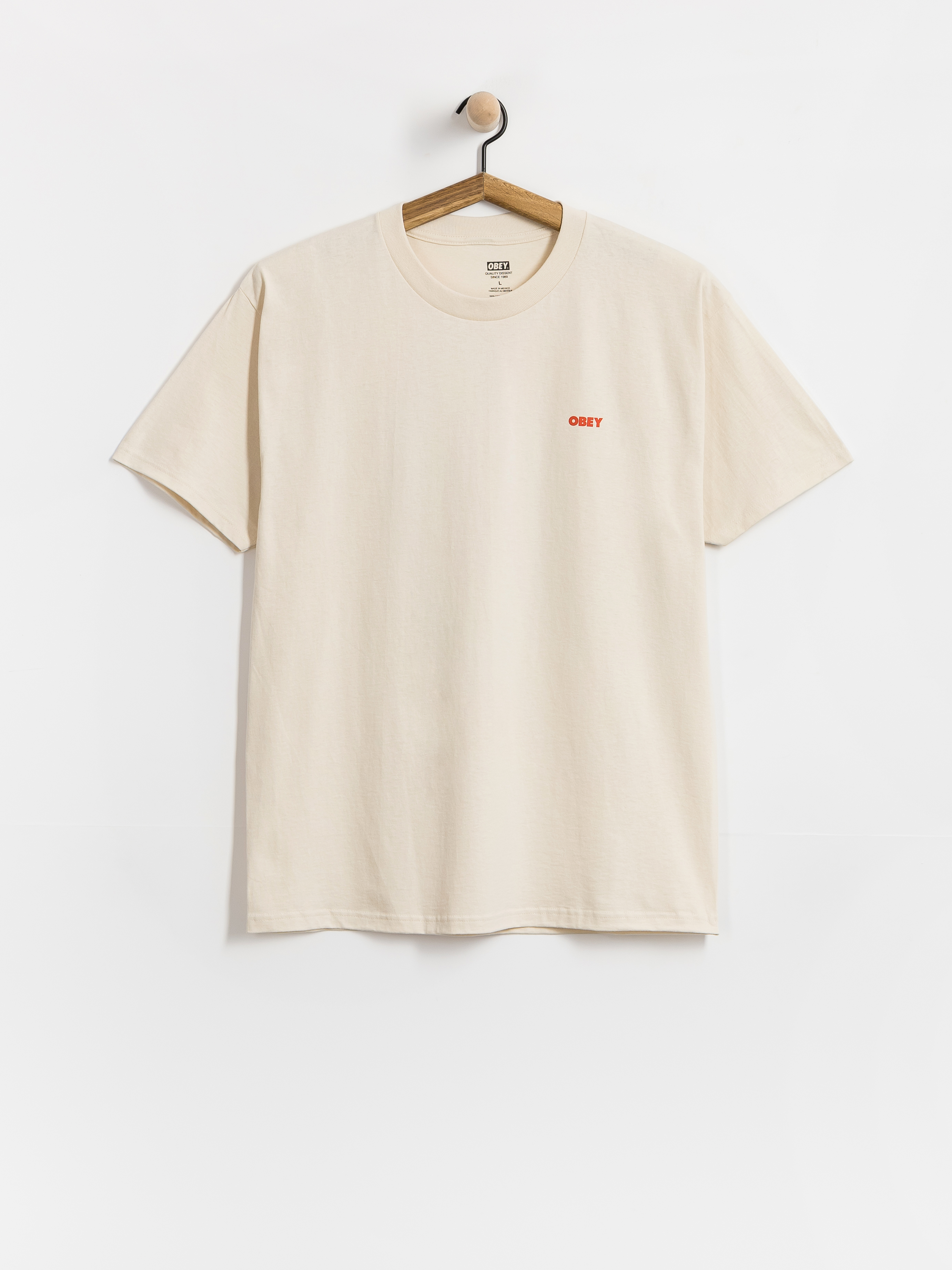 Тениска OBEY Love In A Void (cream)