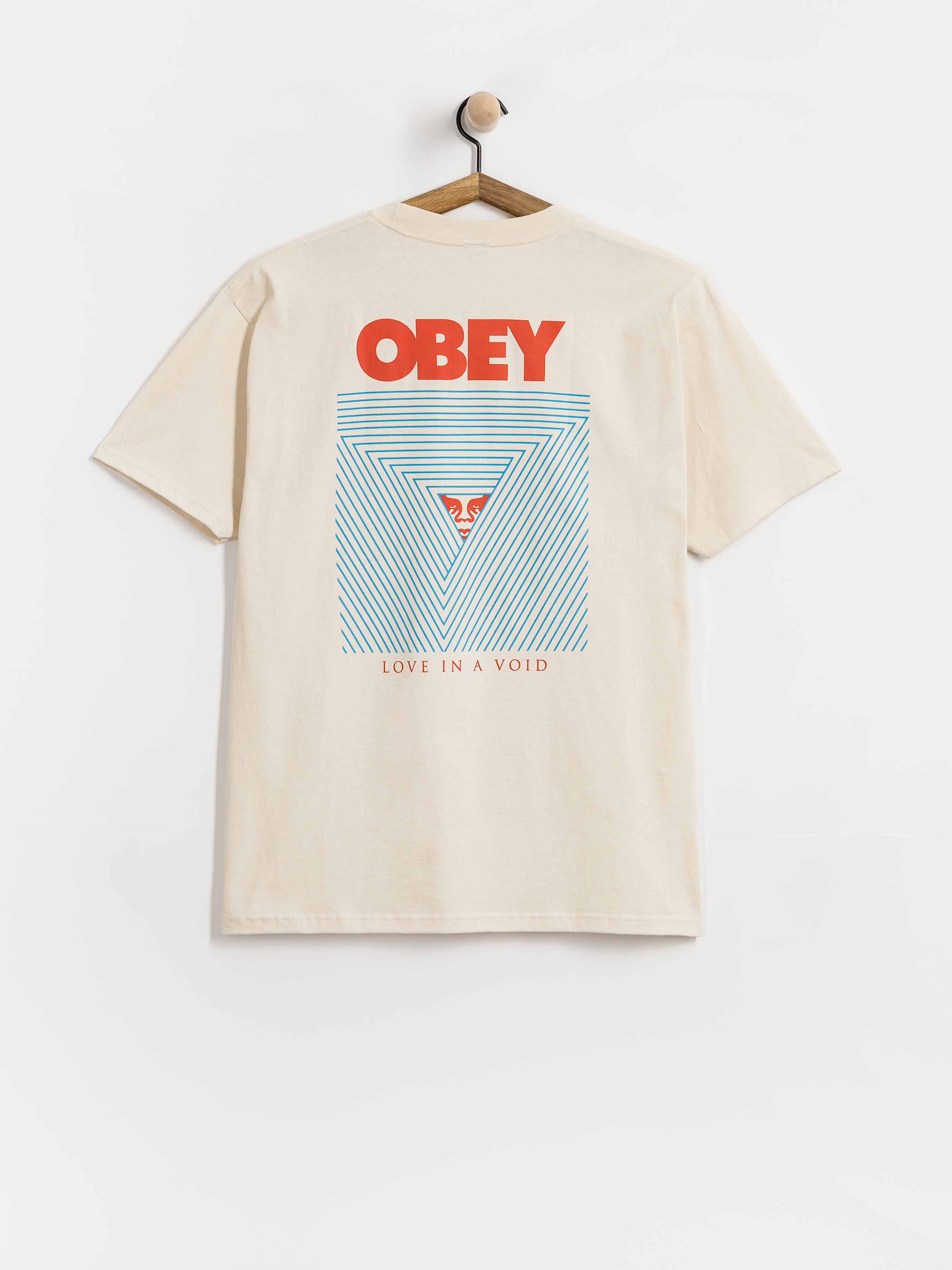 Тениска OBEY Love In A Void (cream)