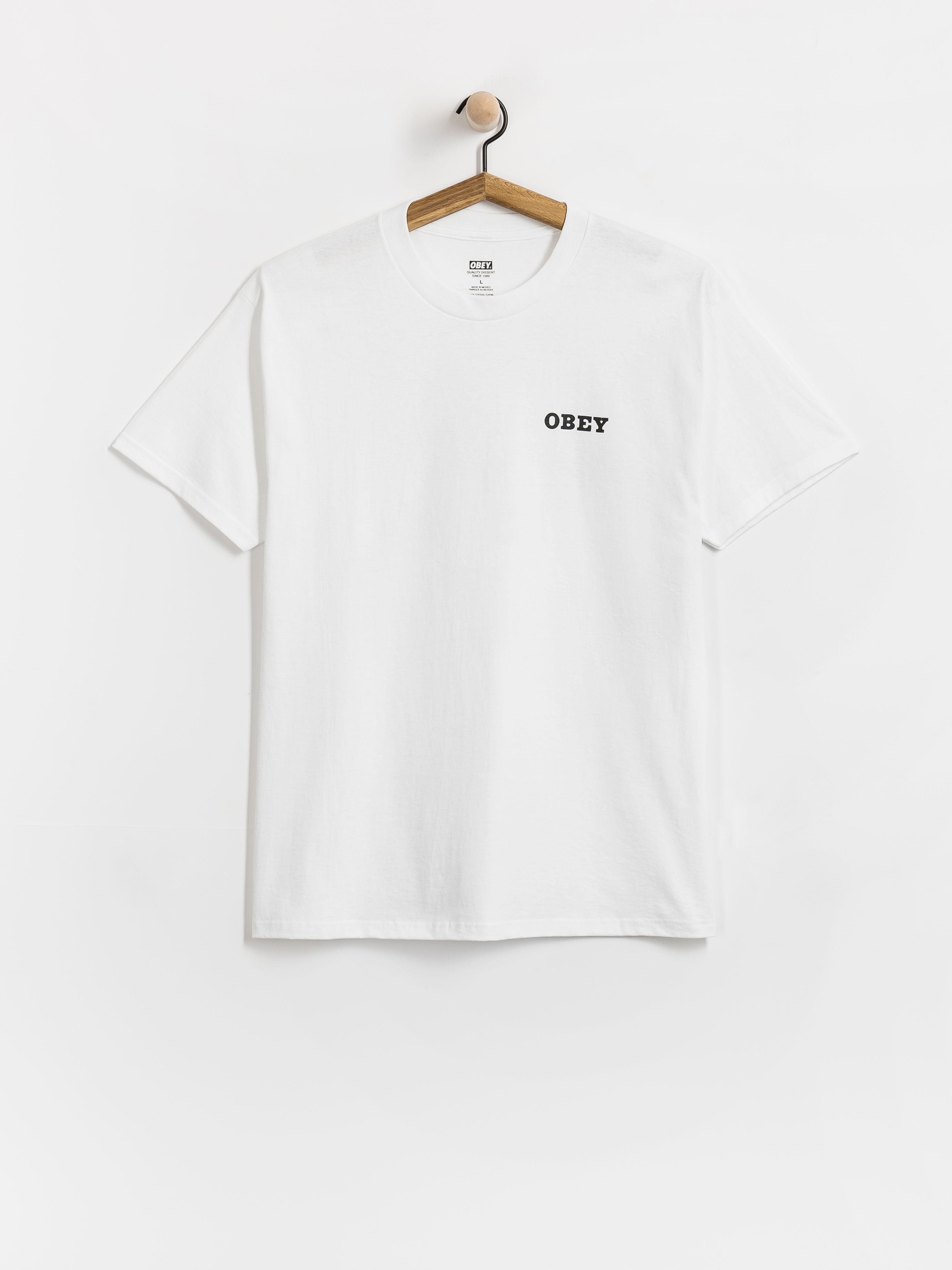Тениска OBEY Savage Sounds Leopard (white)