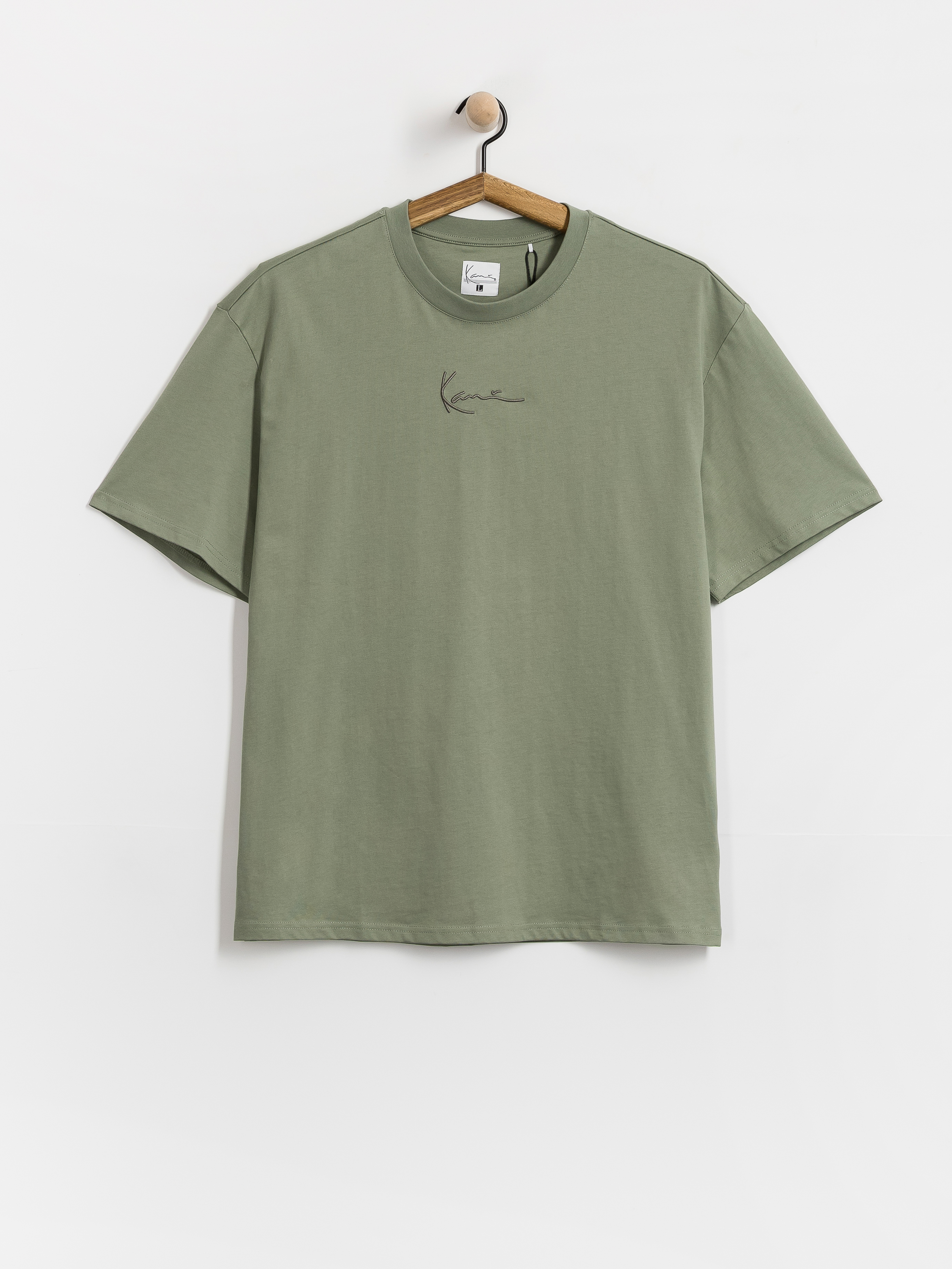 Тениска Karl Kani Small Signature Essential (green)