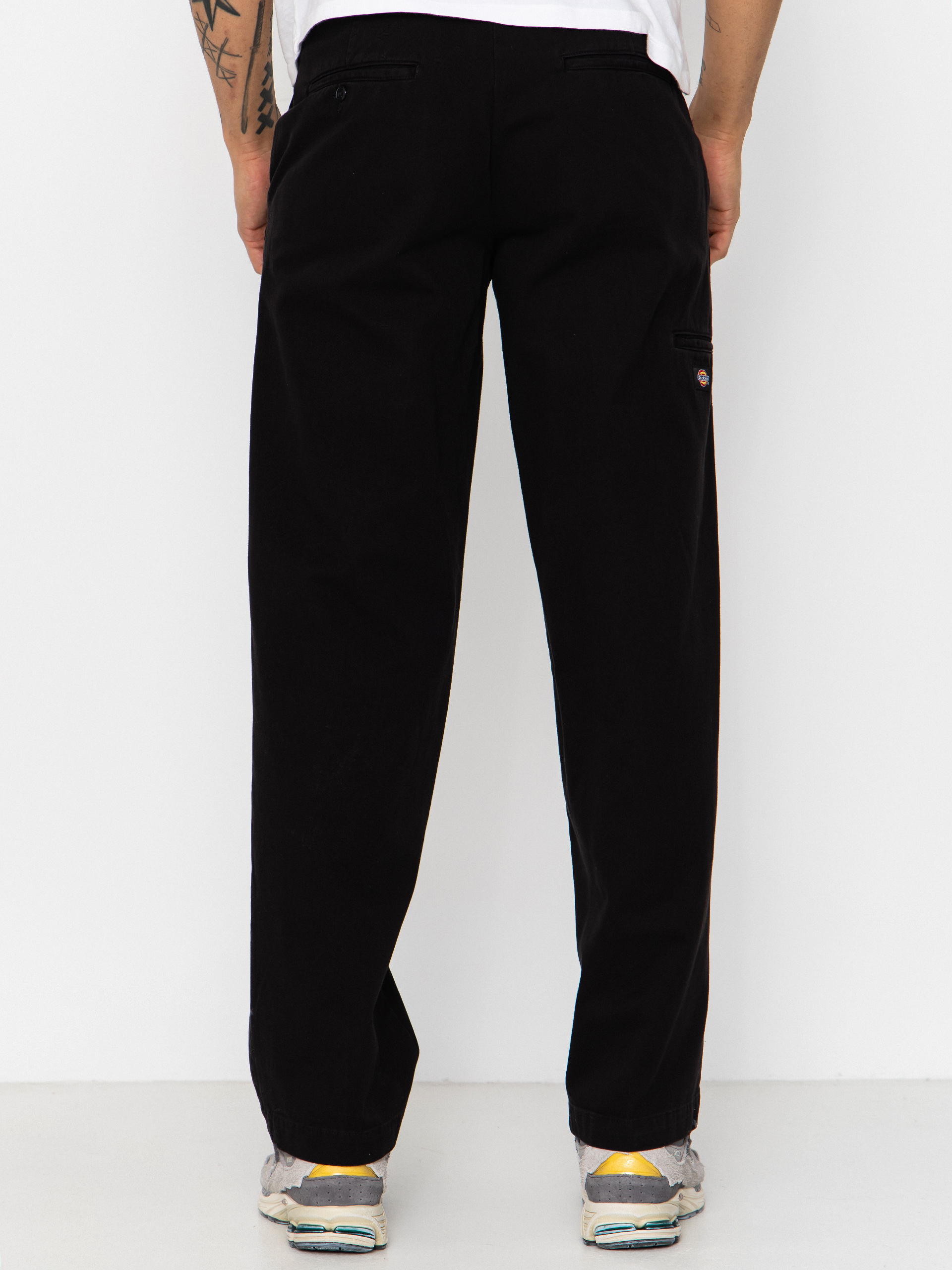 Панталони Dickies 247 Loose Garment Dyed Work (black)