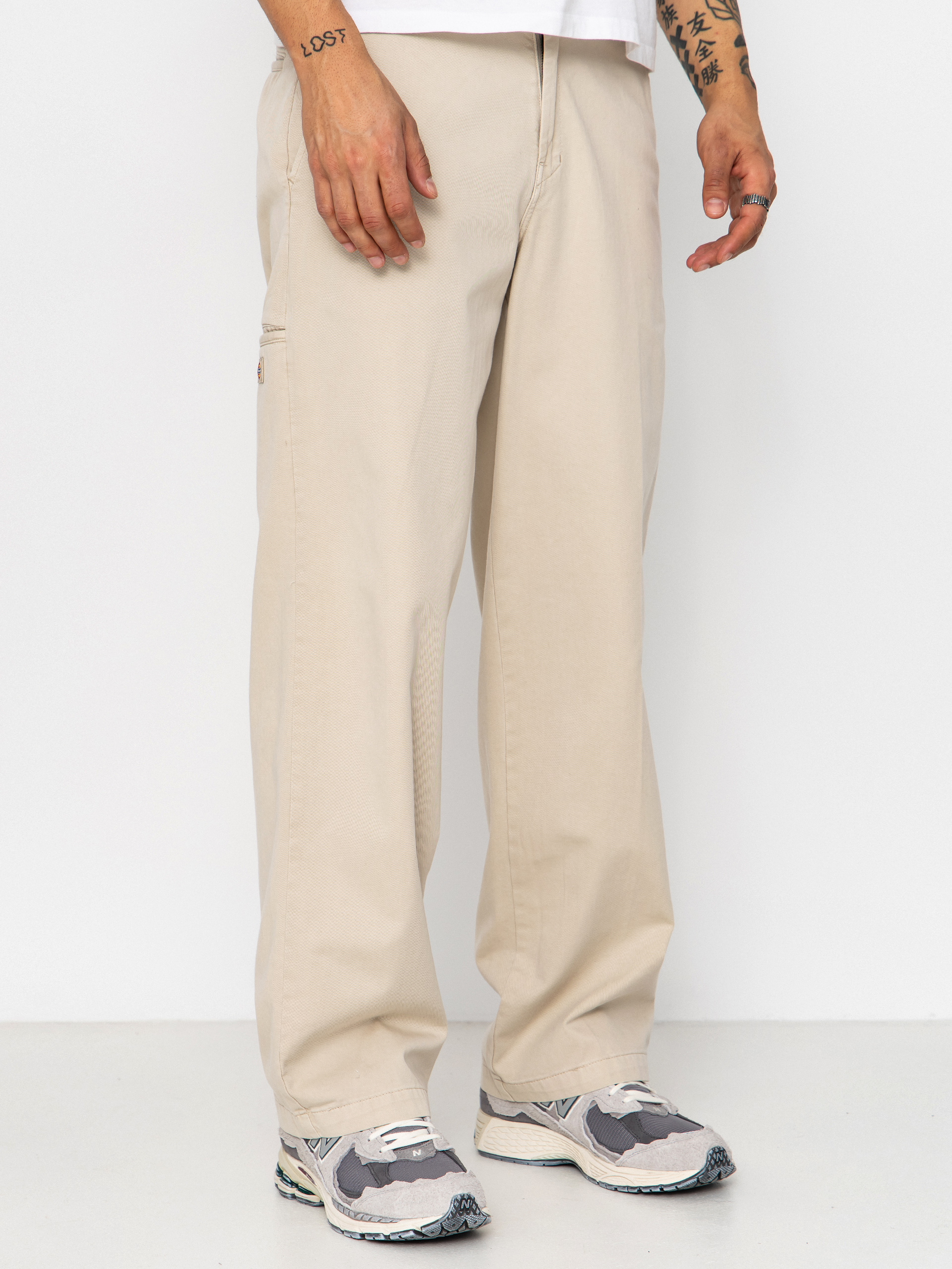 Панталони Dickies 247 Loose Garment Dyed Work (stone)