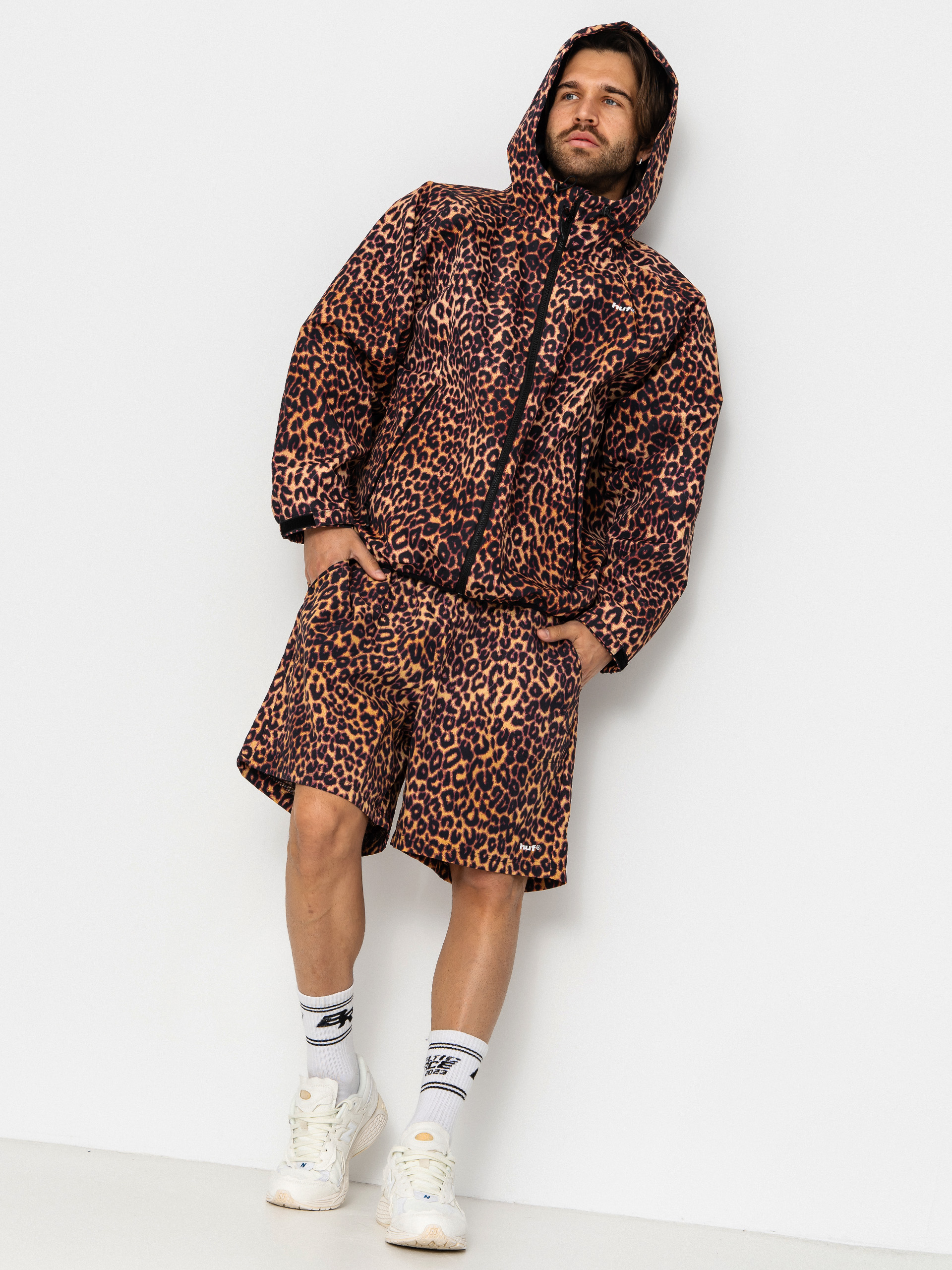 Яке HUF Rainier Printed Shell (brown)