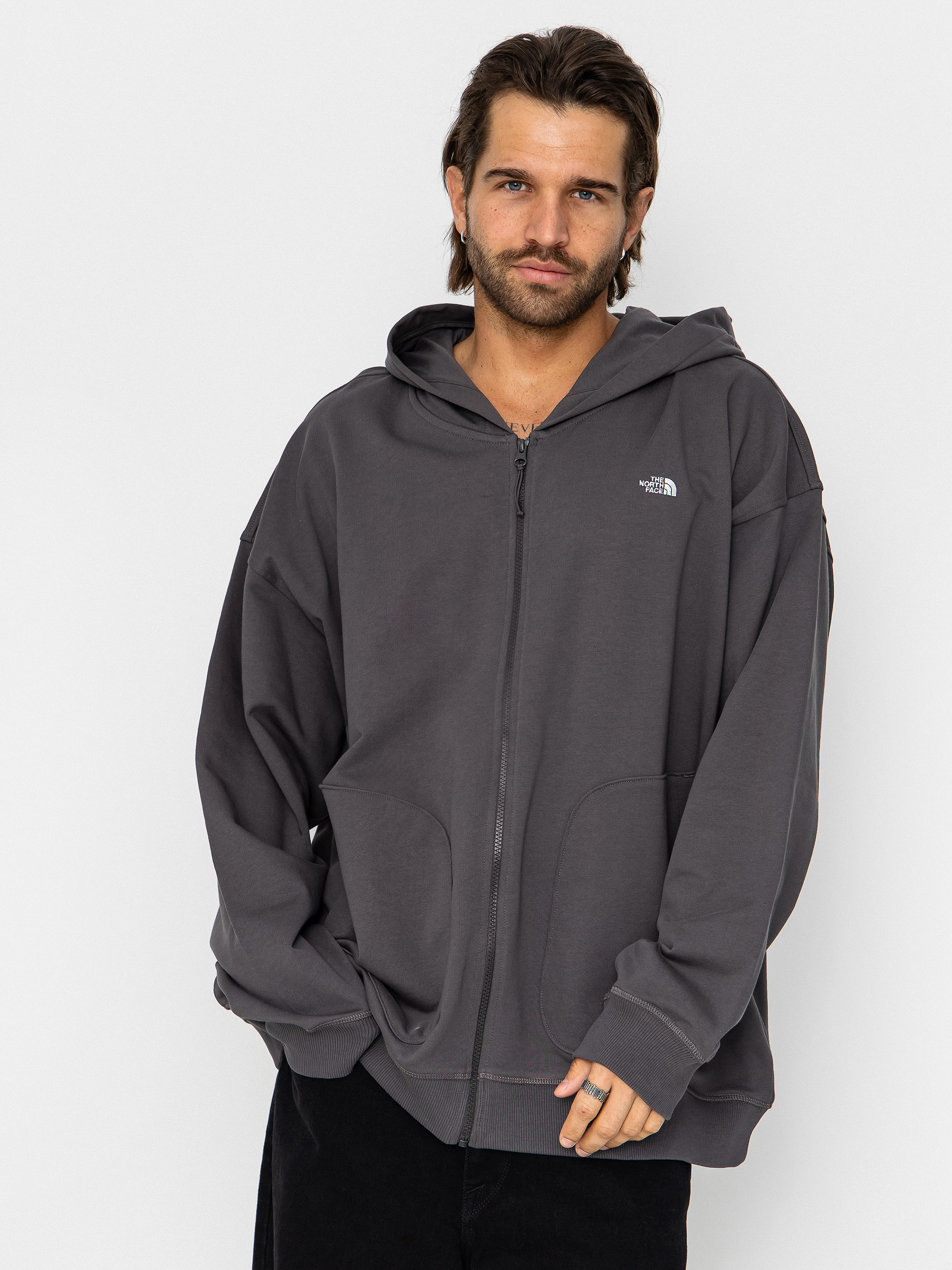 Суитшърт с качулка The North Face Essential Oversize ZHD