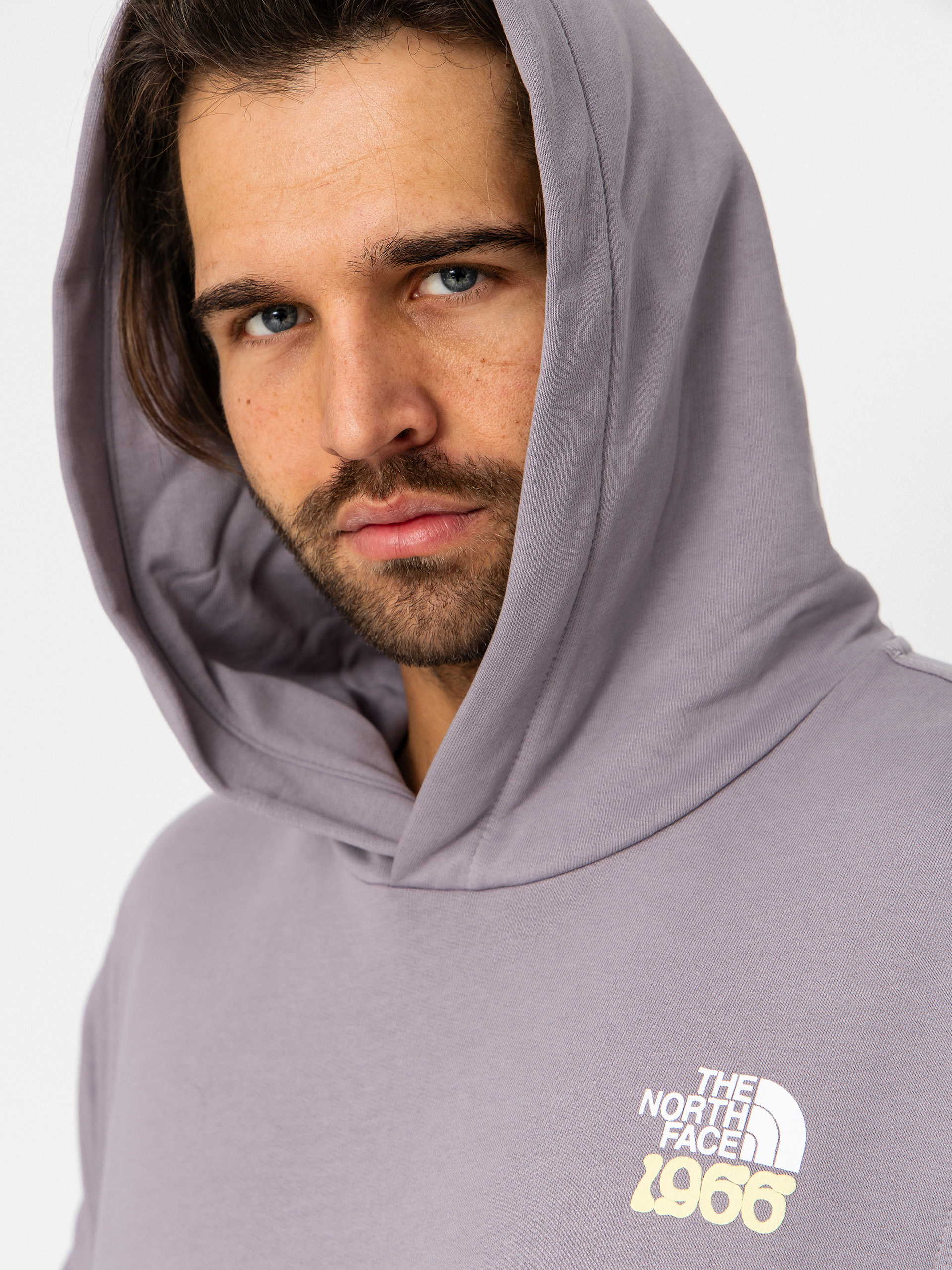 Суитшърт с качулка The North Face Motion Relaxed HD (transcendent gr)