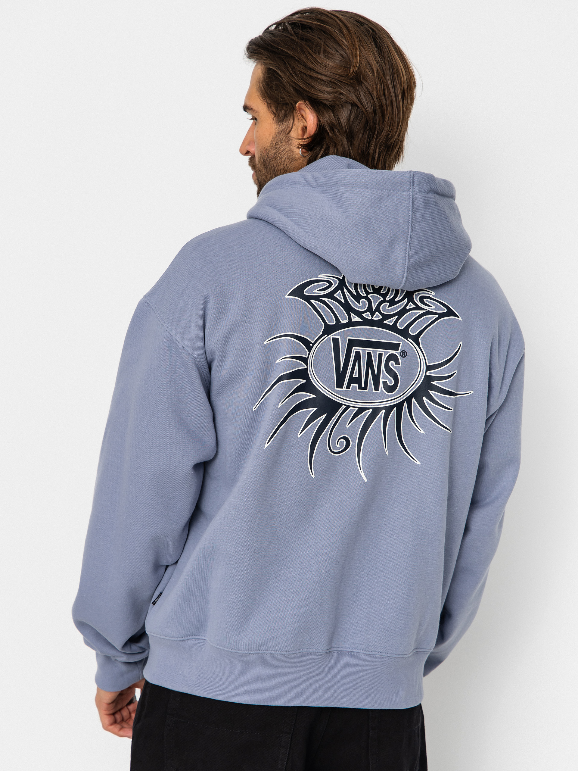 Суитшърт Vans Torched Full Zip (glacial slate)