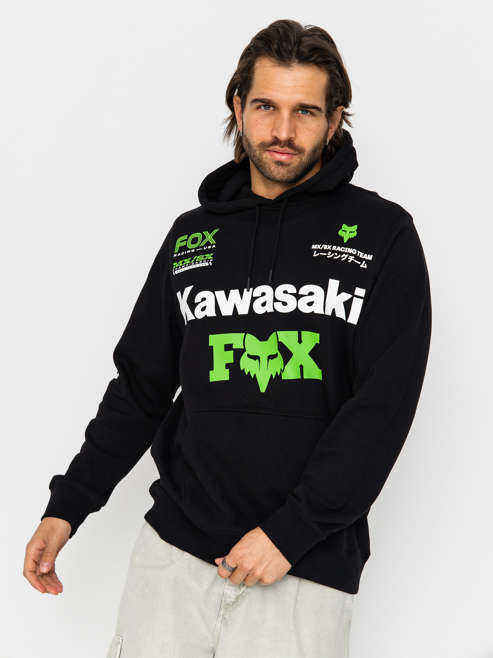 Суитшърт с качулка Fox Kawi HD