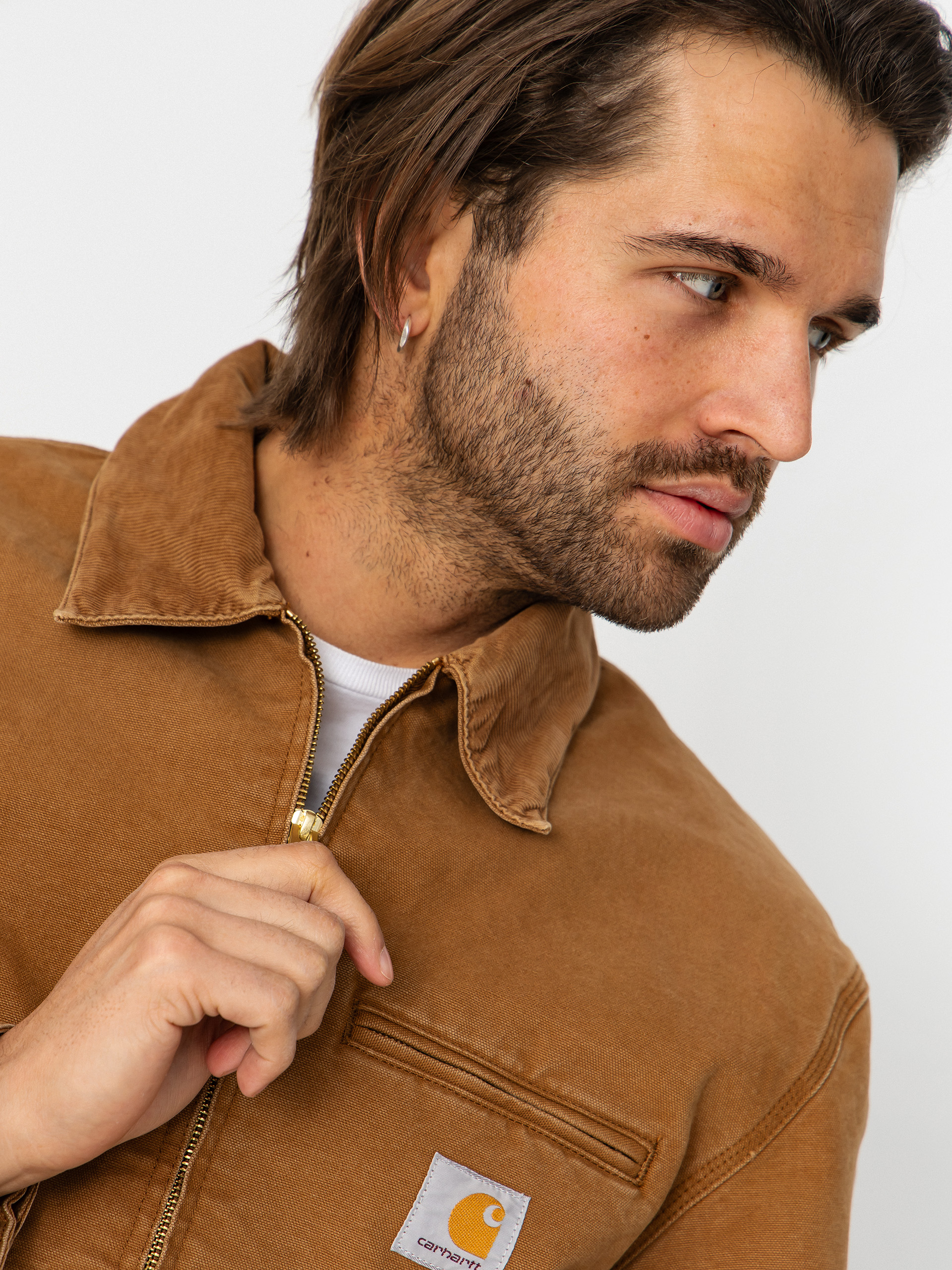 Яке Carhartt WIP Detroit (hamilton brown/hamilton brown)