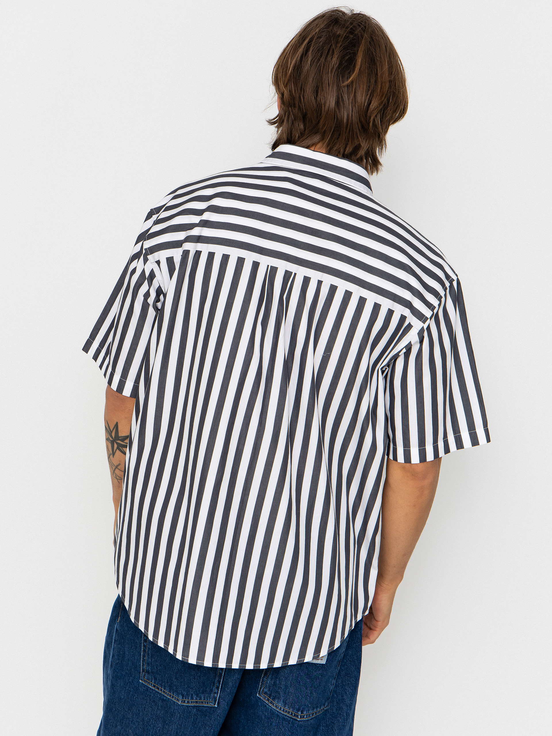 Риза Carhartt WIP Royce (royce stripe/graphite/white)