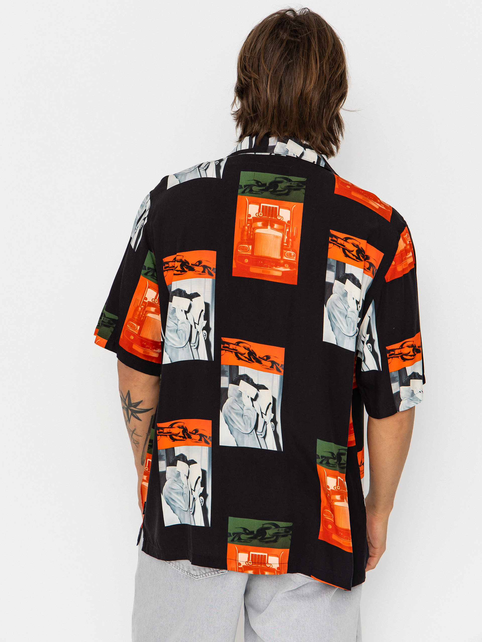 Риза Carhartt WIP Sean Hamilton (sean hamilton print/black)
