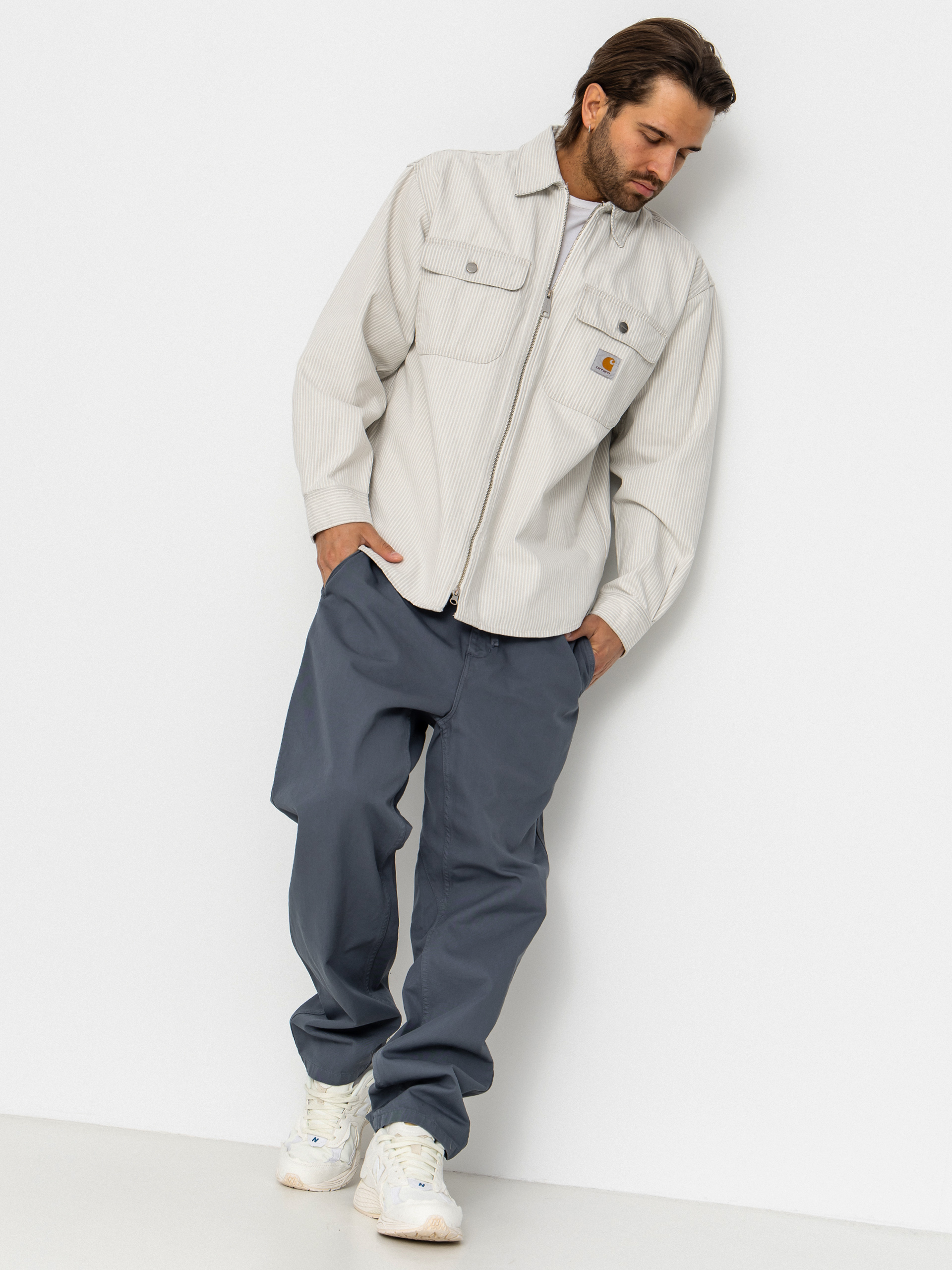 Яке Carhartt WIP Mercer (mercer stripe/graphite/wax)