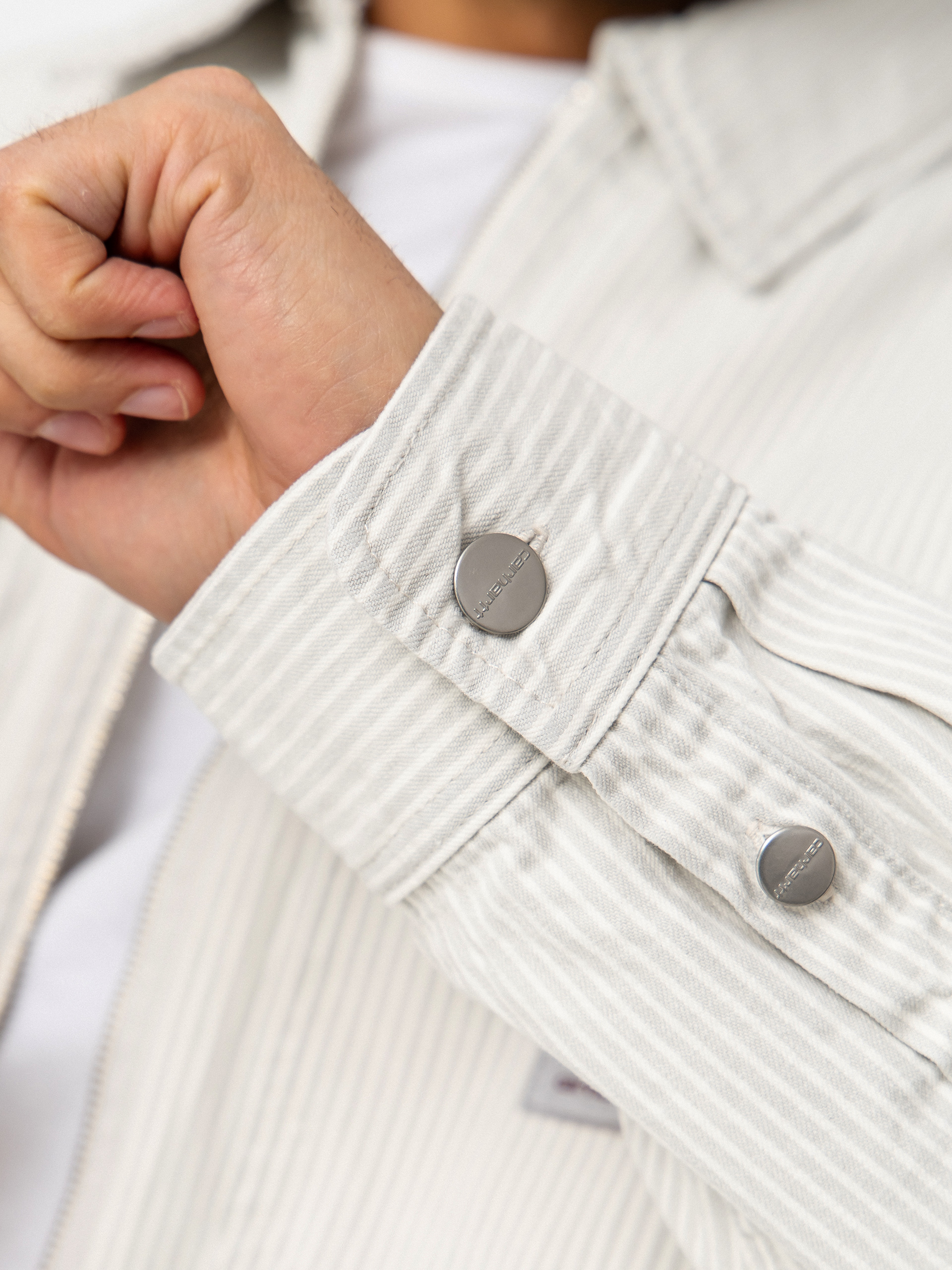 Яке Carhartt WIP Mercer (mercer stripe/graphite/wax)