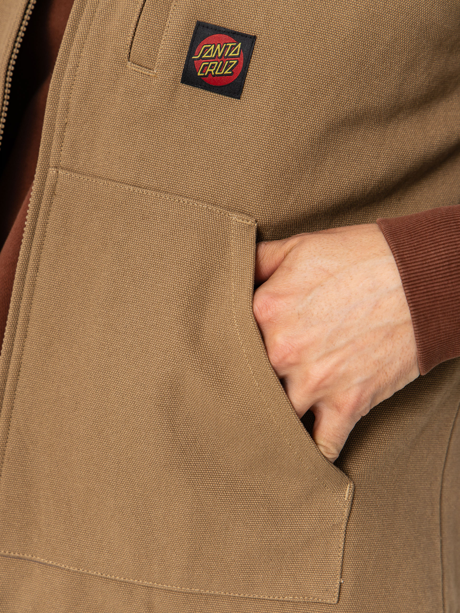 Елек Santa Cruz Classic Label (taupe)