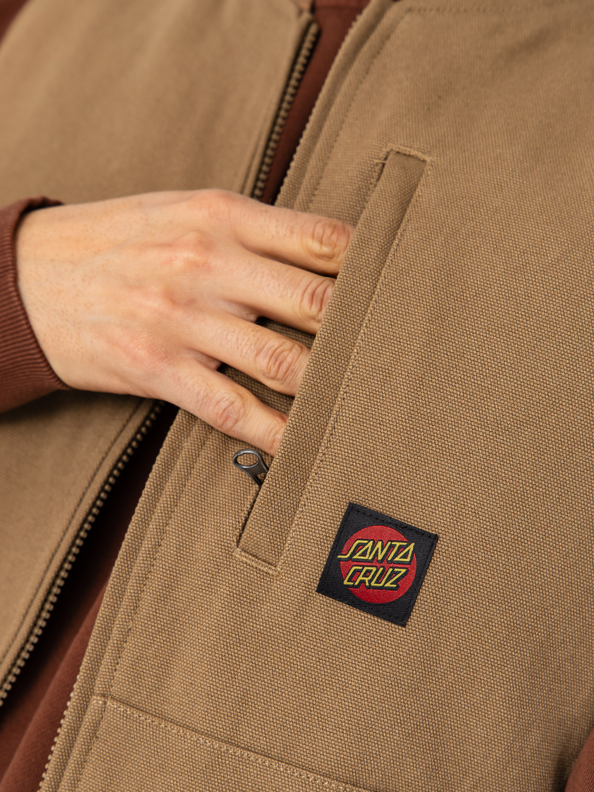 Елек Santa Cruz Classic Label (taupe)
