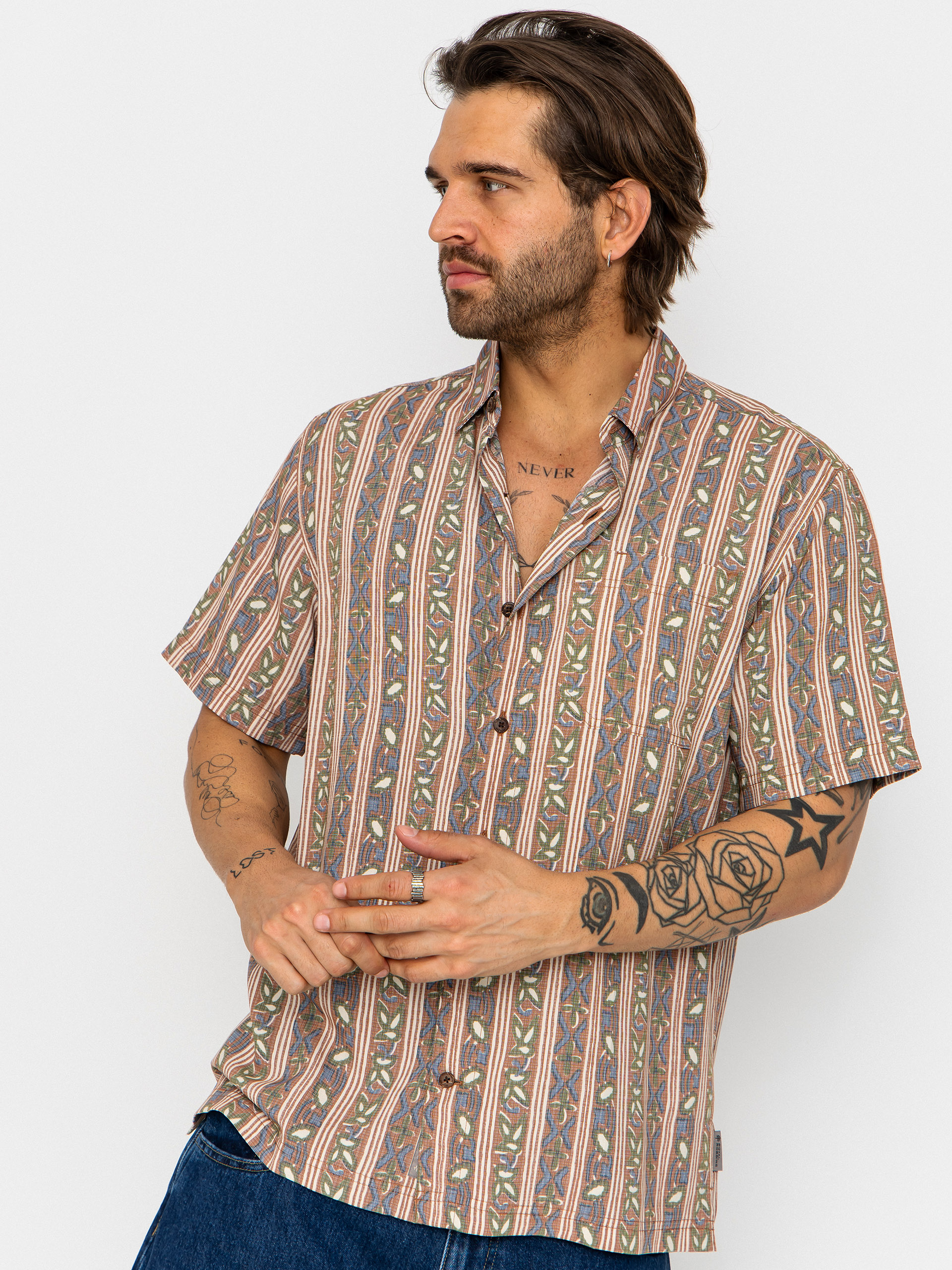 Риза Royal Robbins Camino Pucker (mahogany botanist pt)