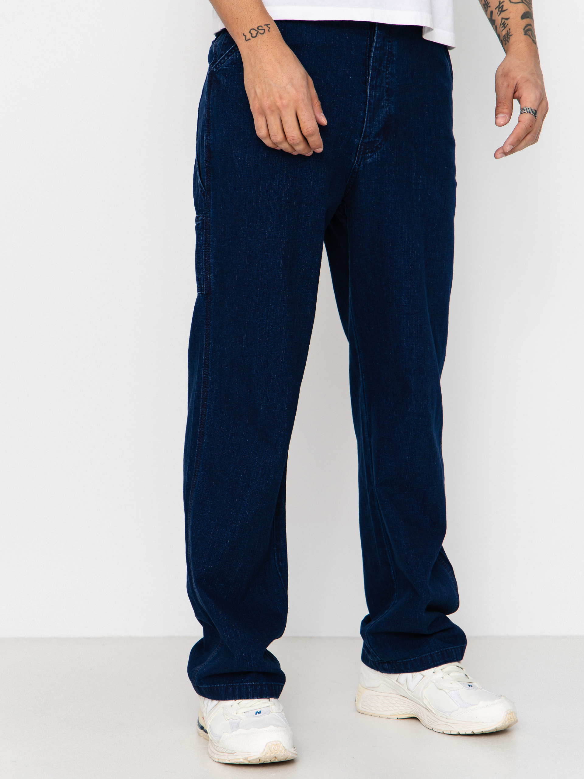 Панталони Deus Ex Machina Big Fella Chambray (indigo)
