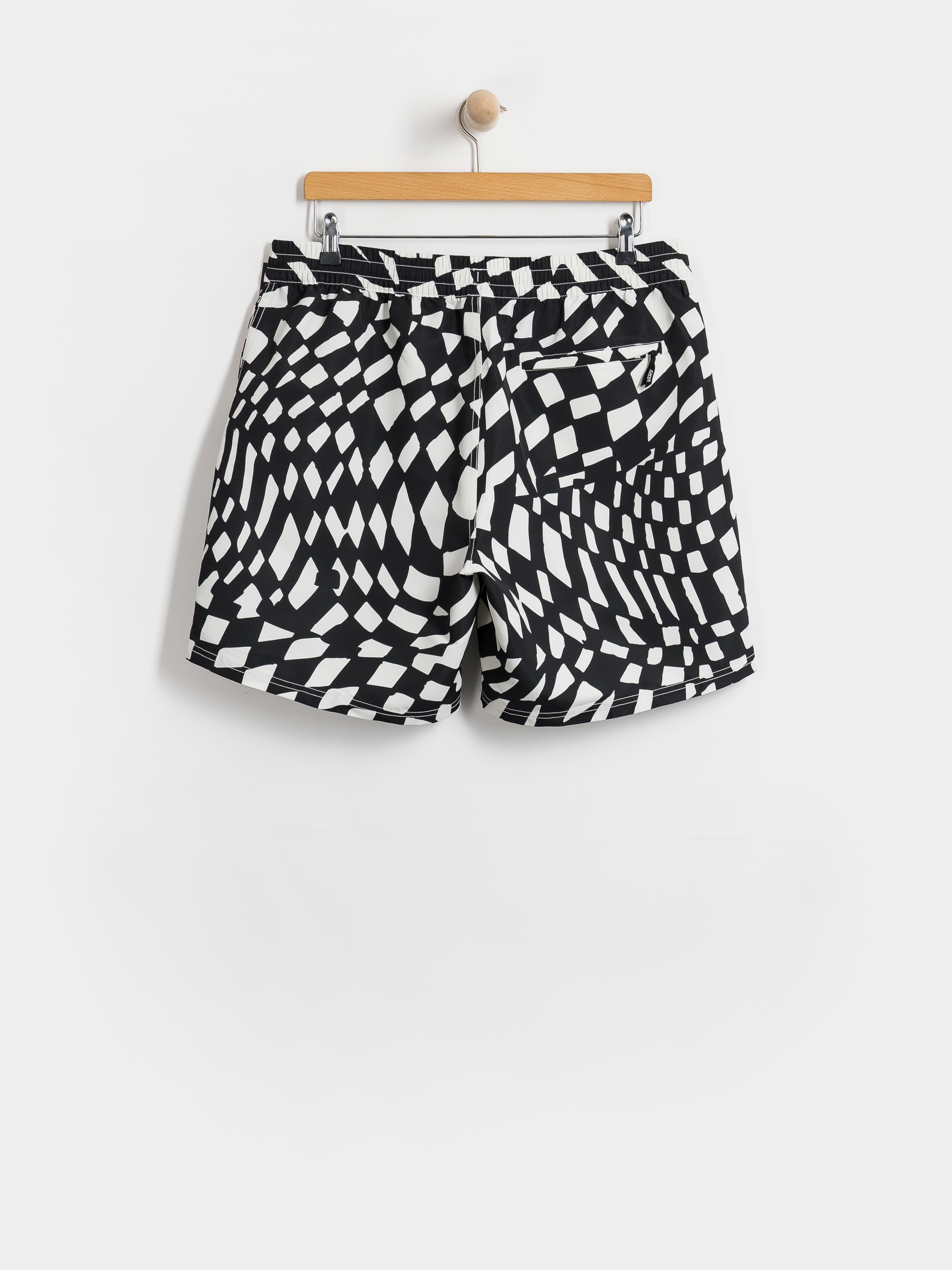 Плажни къси панталони Vans Primary II Elastic Printed (black/white)