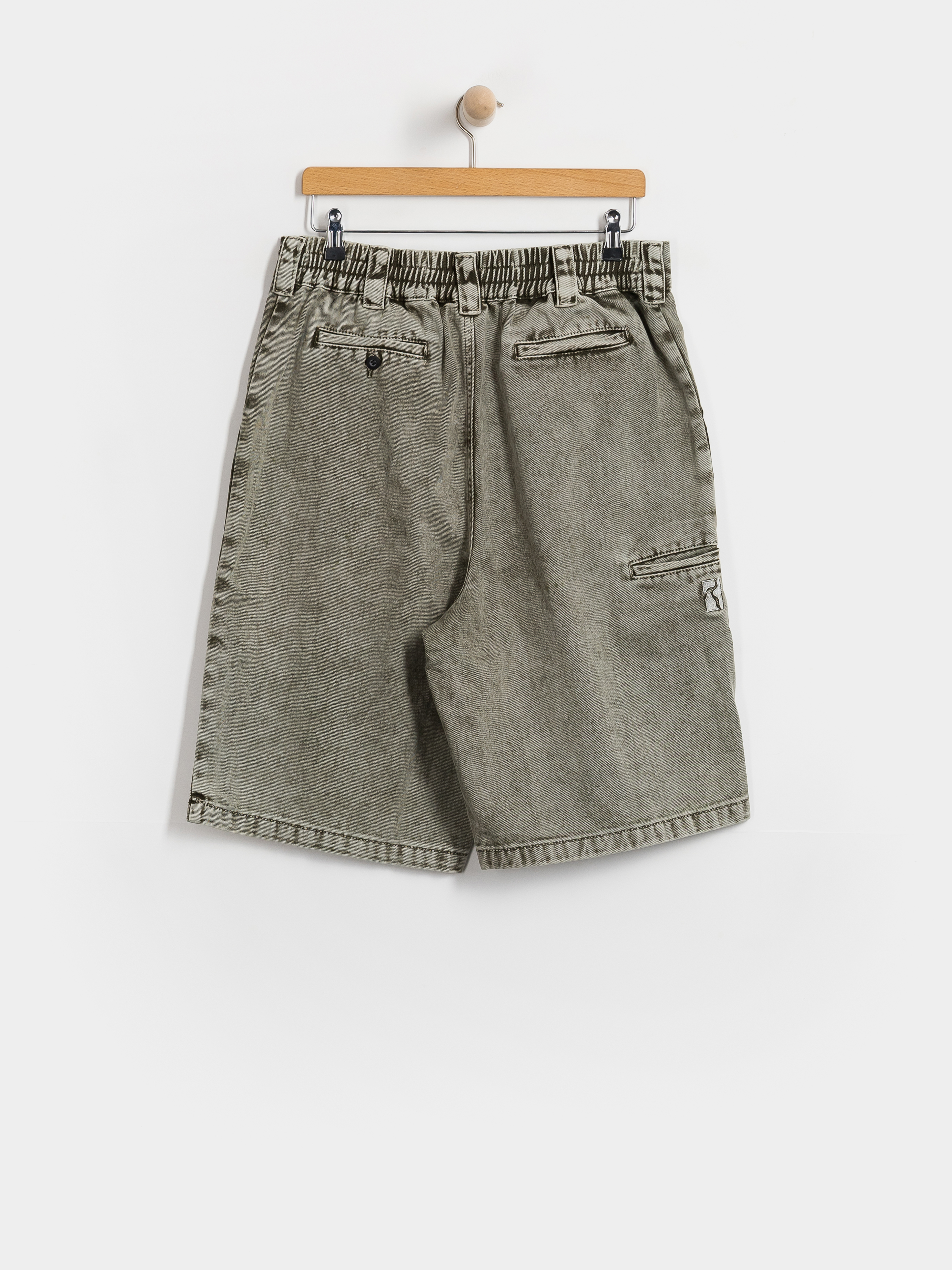 Къси панталони Poetic Collective Painter (grey denim wash)