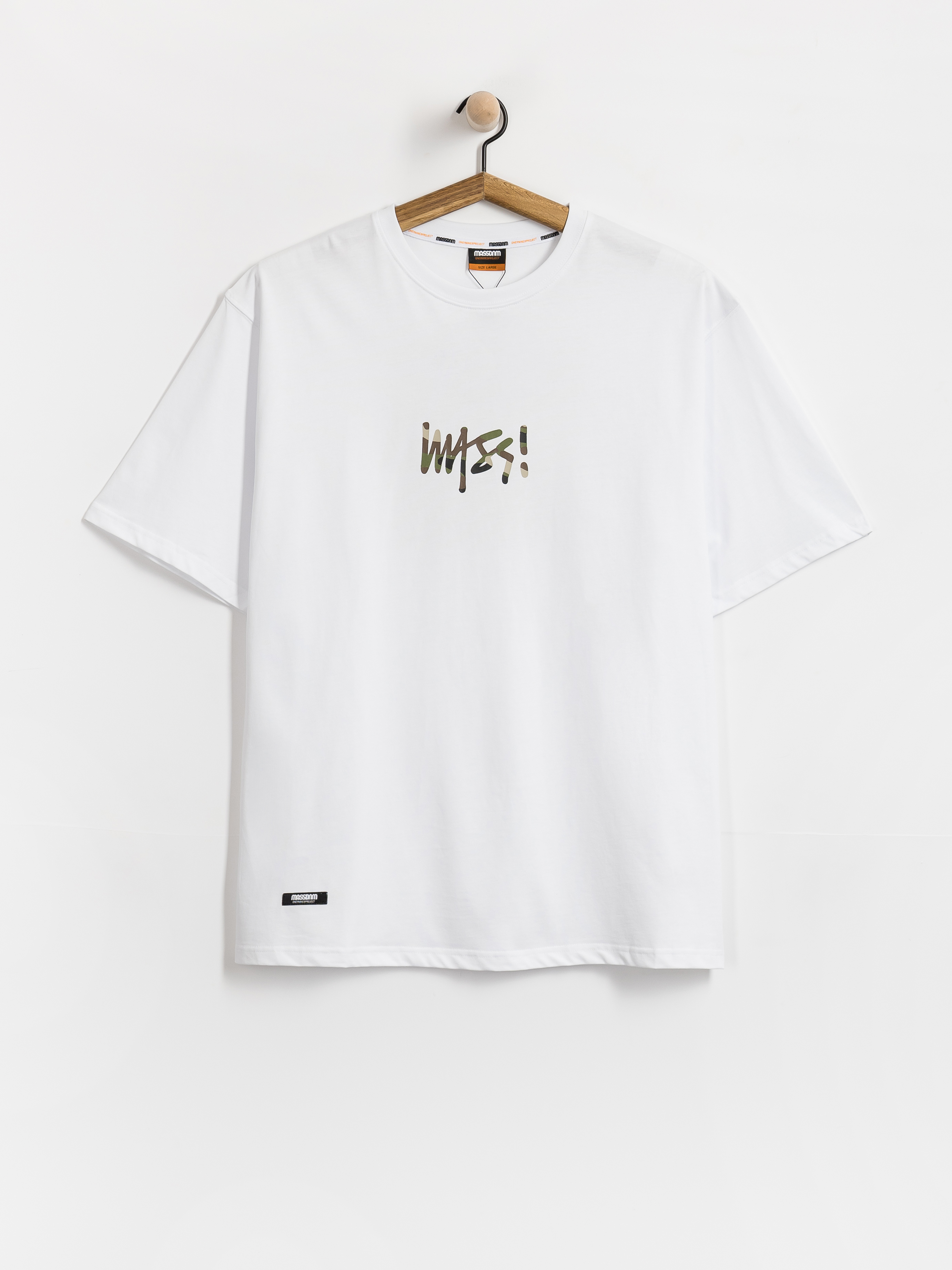 Тениска MassDnm Camo Sign (white)