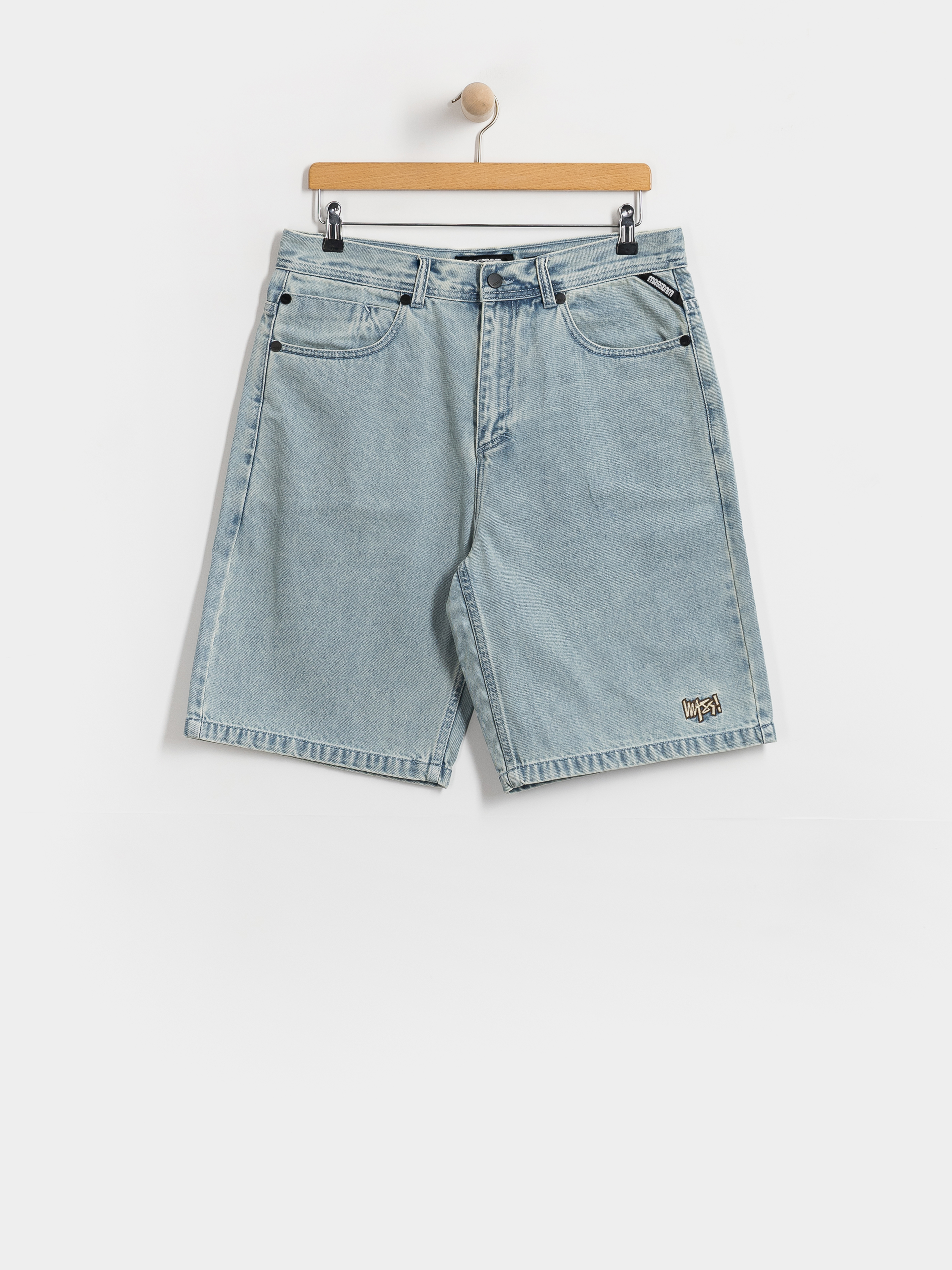 Къси панталони MassDnm Jeans Higher (lt blue)