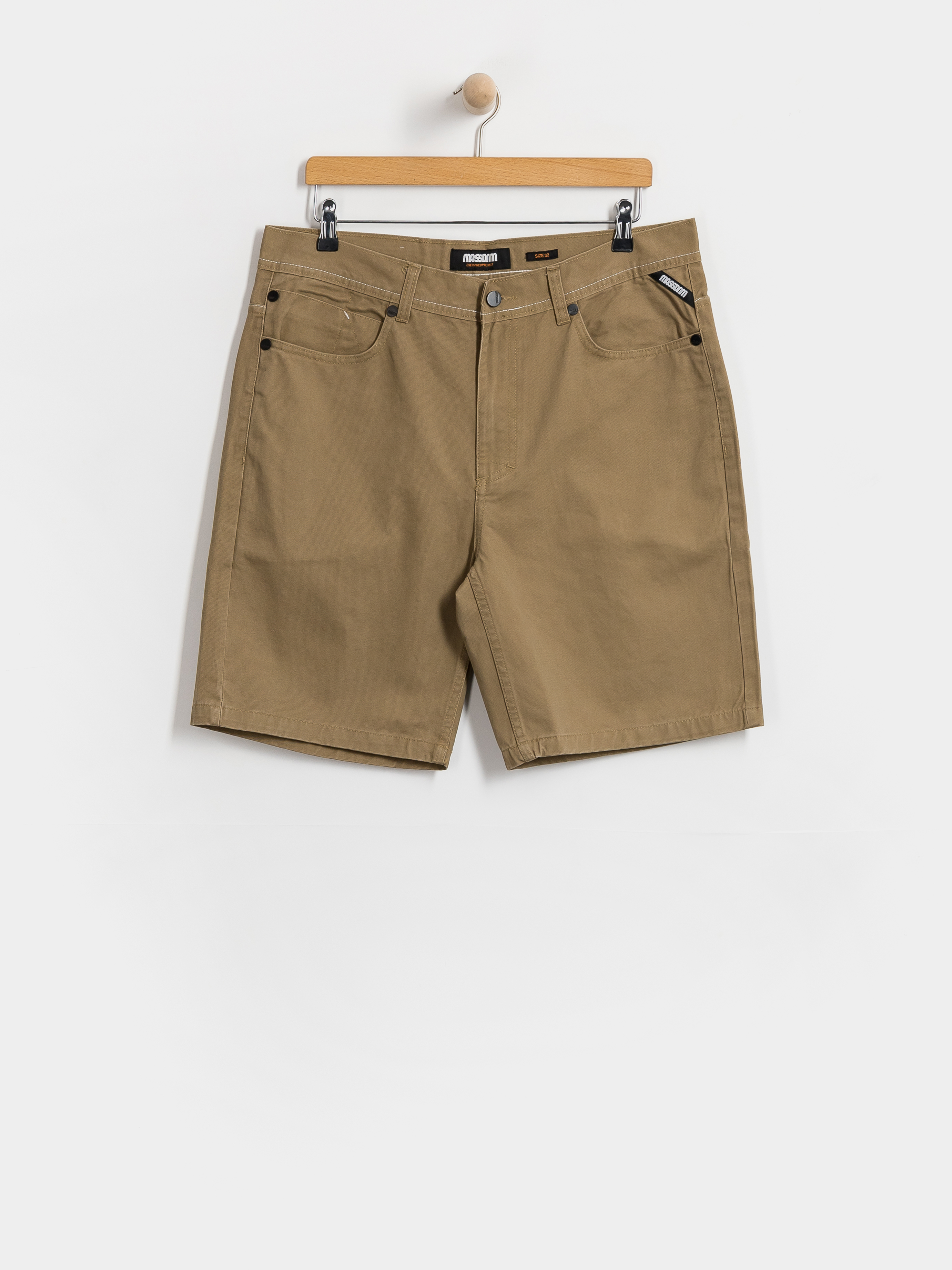 Къси панталони MassDnm Box (beige)
