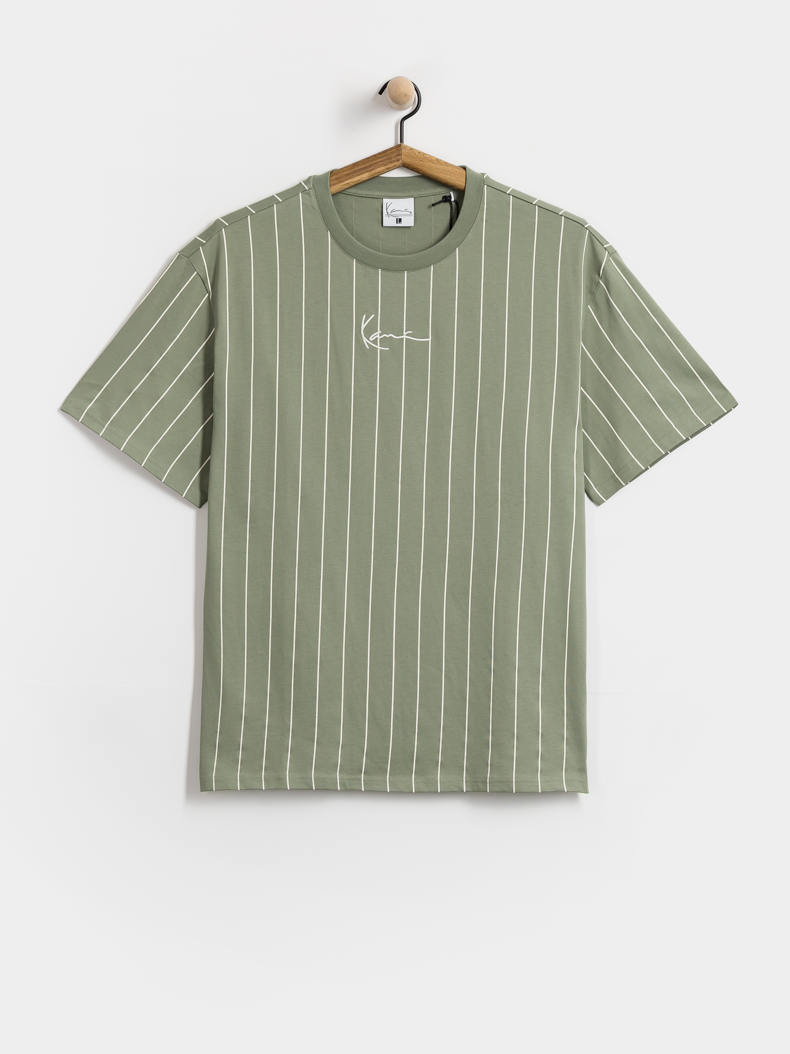 u0422u0435u043du0438u0441u043au0430 Karl Kani Small Signature Pinstripe (green)