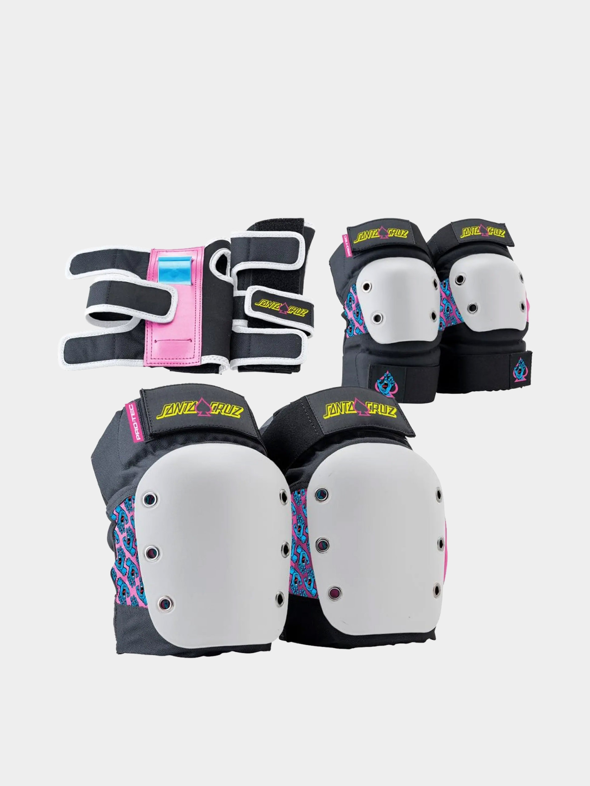 Протектори Pro Tec Street 3 Pk Pad Set Santa Cruz