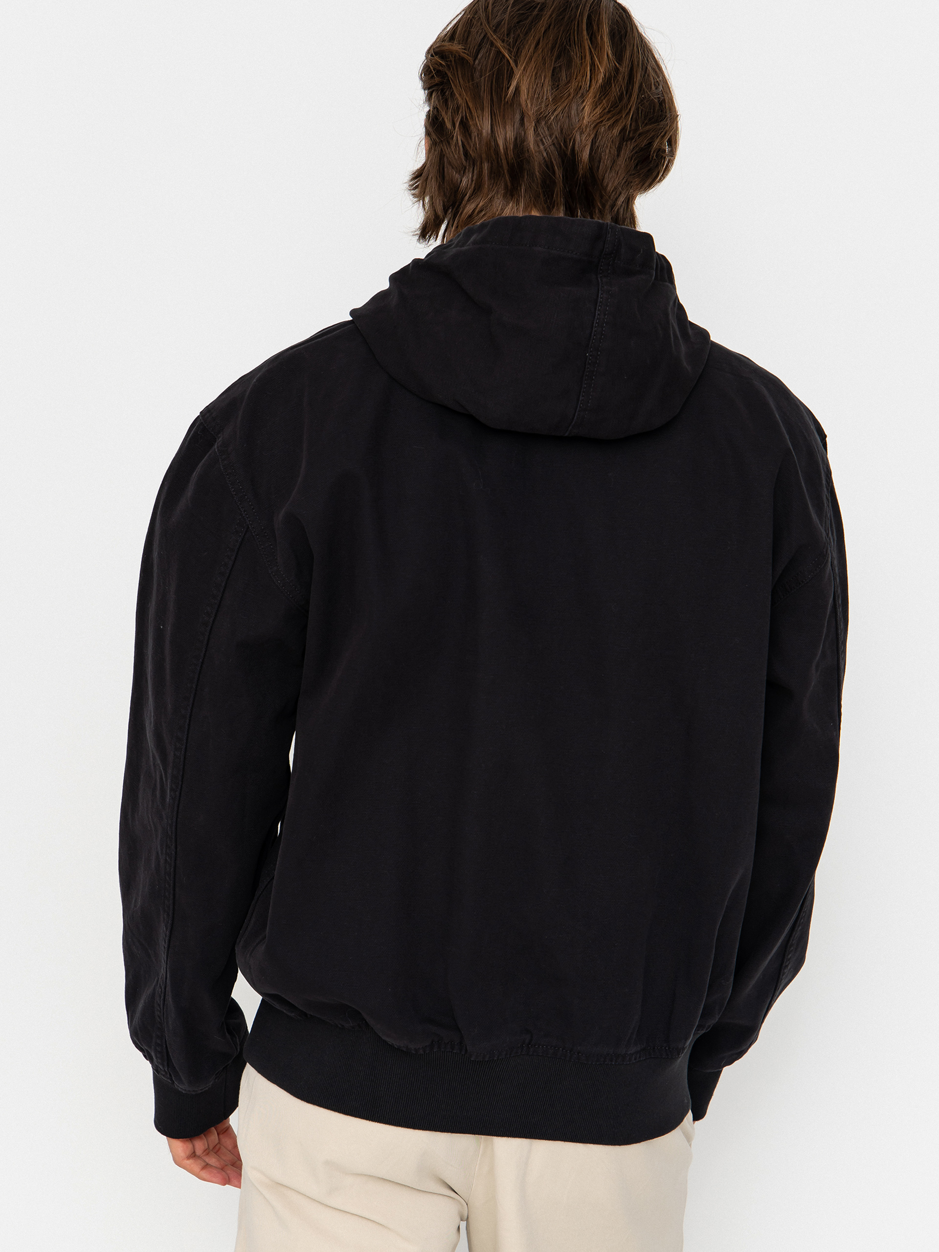 Яке Dickies Unlined Canvas Hooded Bomber (black)