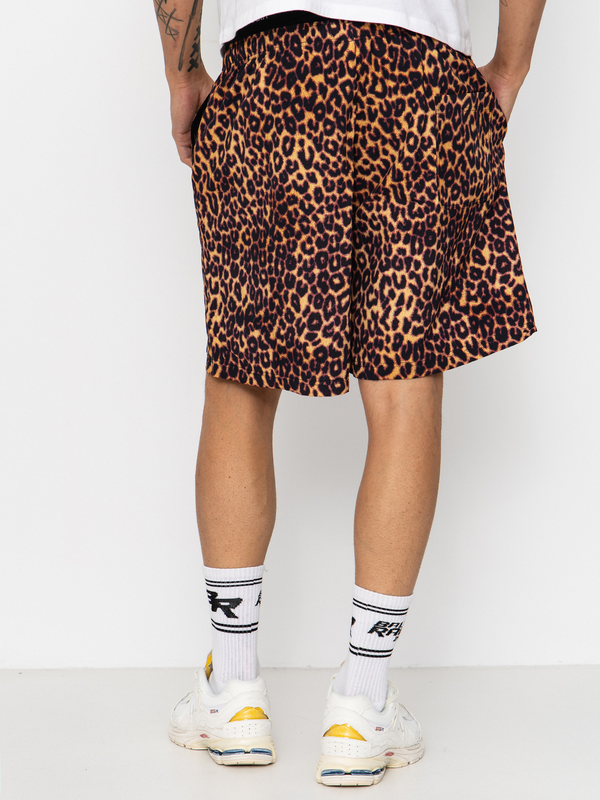 Къси панталони HUF 89 Printed Easy (brown)