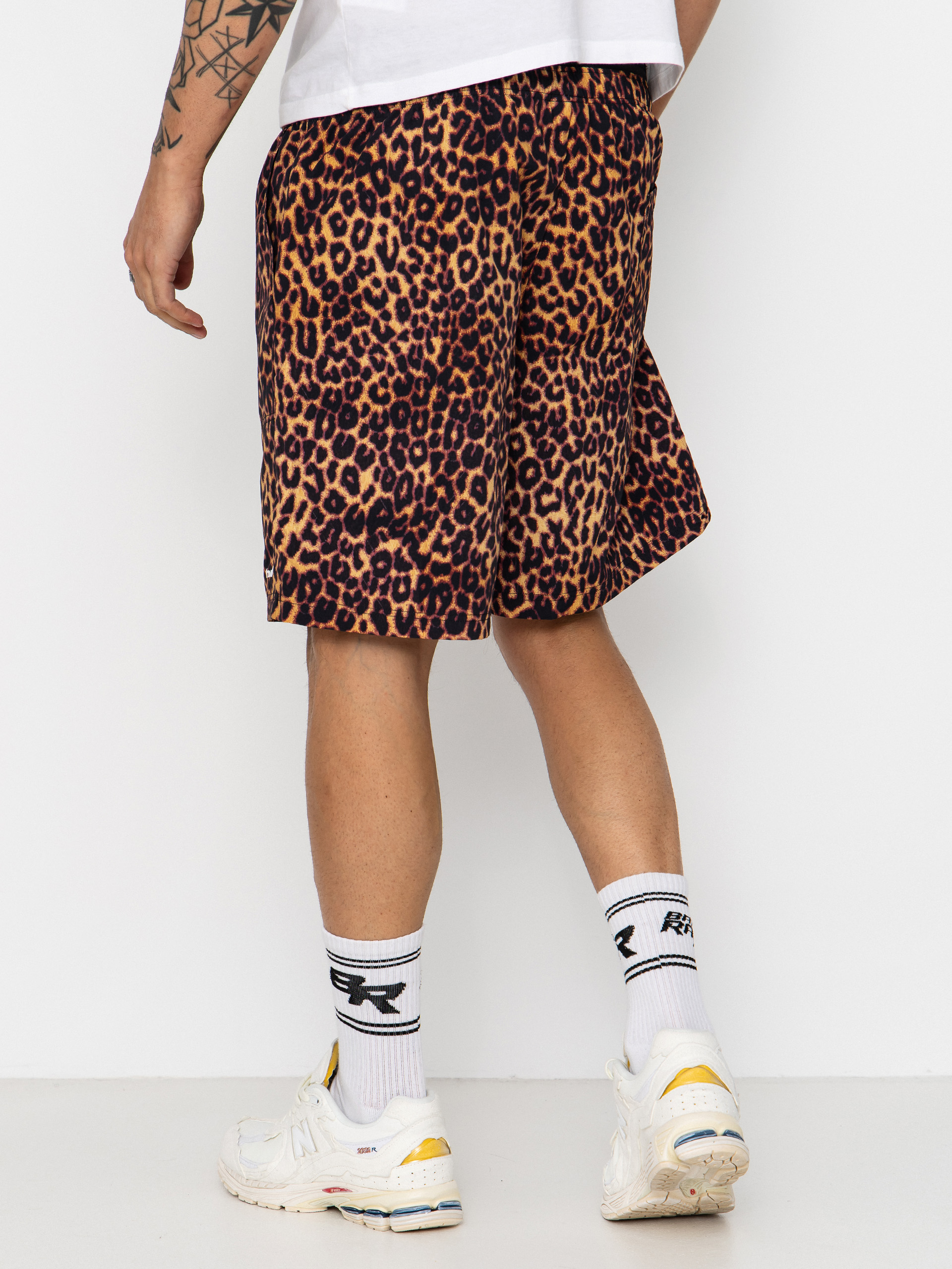 Къси панталони HUF 89 Printed Easy (brown)