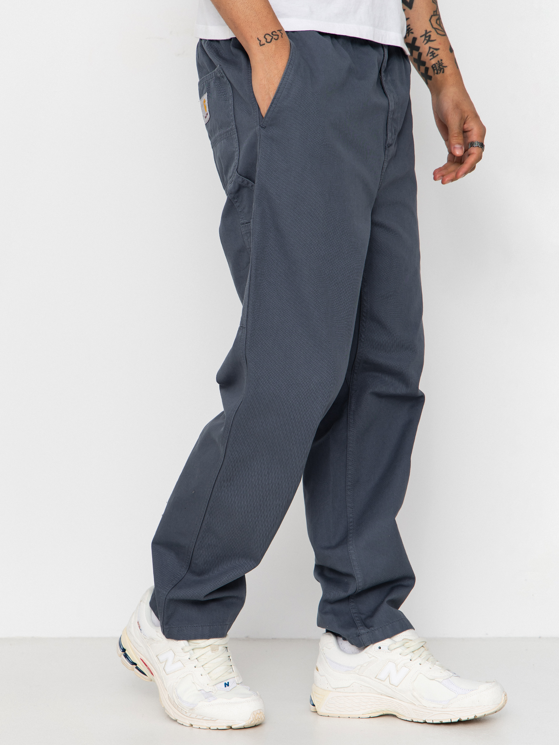 Панталони Carhartt WIP Flint (cozy blue)