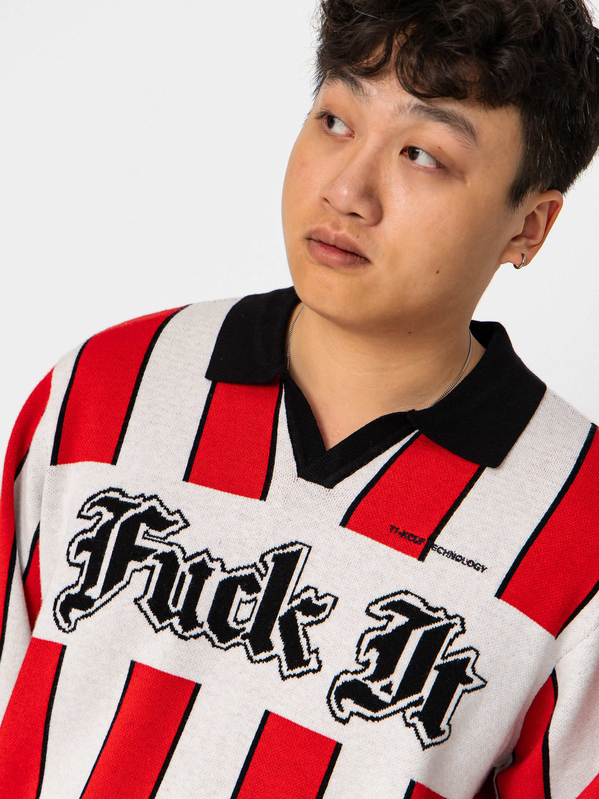 Пуловер HUF Midfield Jersey (red)